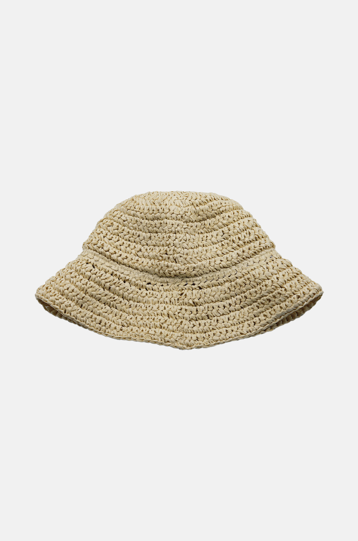 Beige Summer Straw Hat-3