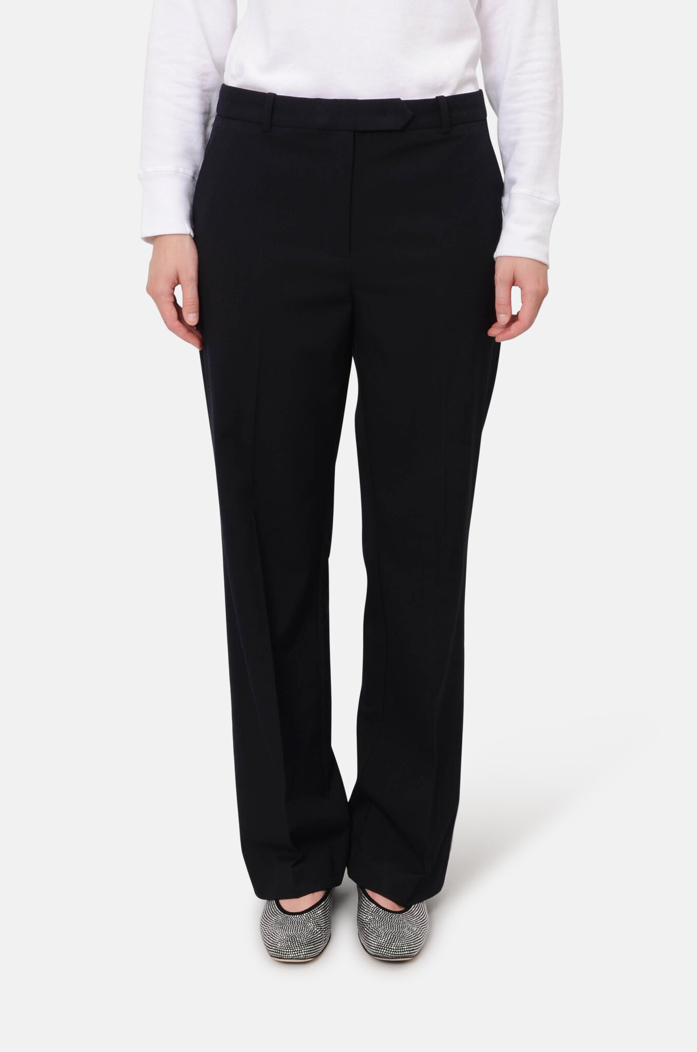 Scott Straight Pants in Navy-1