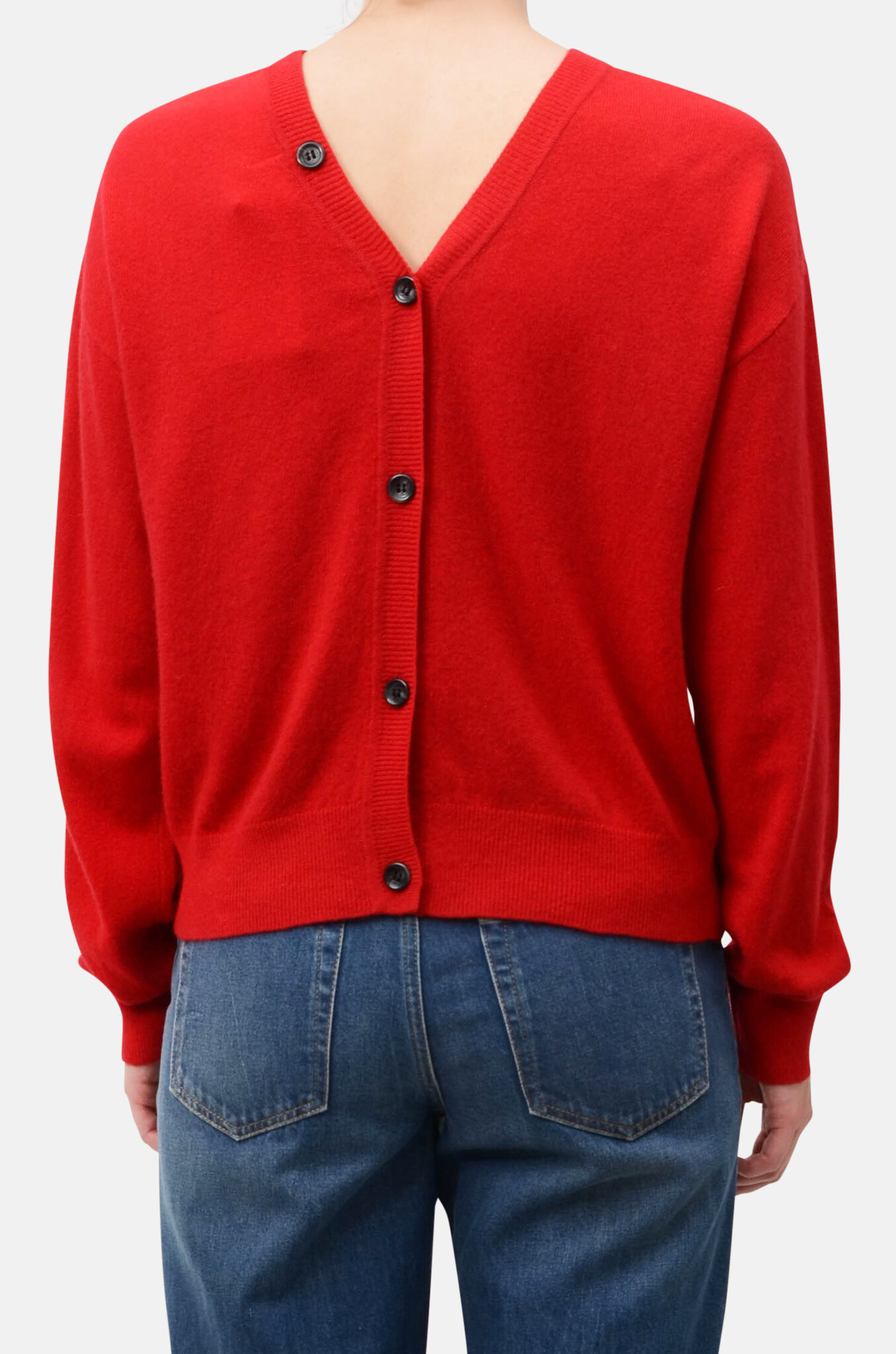 Cosmo Back Knit in Red-4