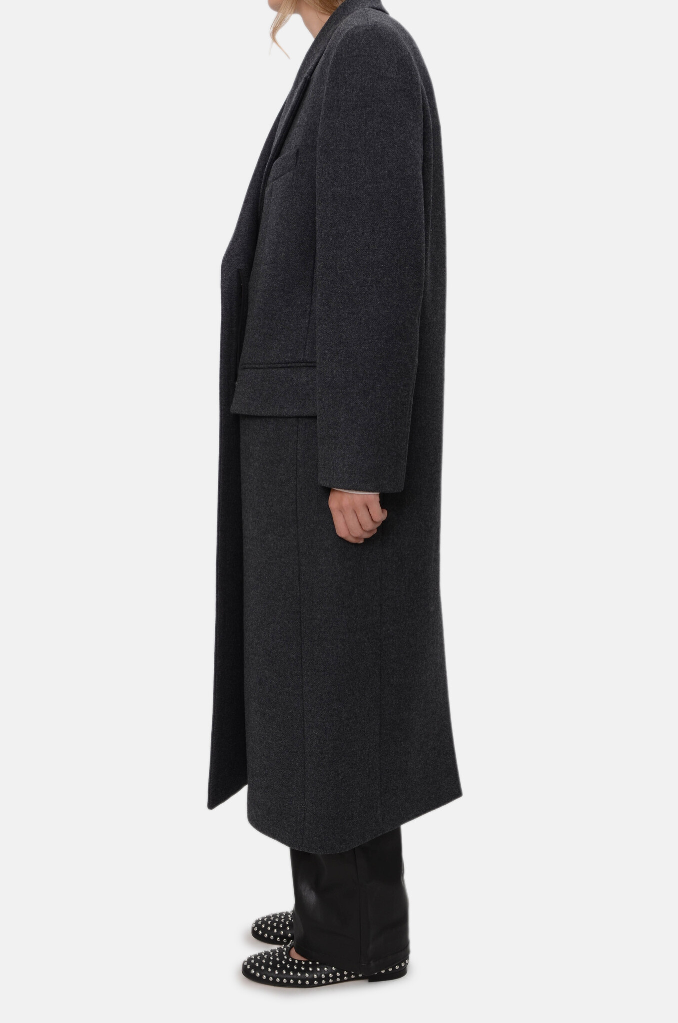 Classic Long Men's Style Coat-3