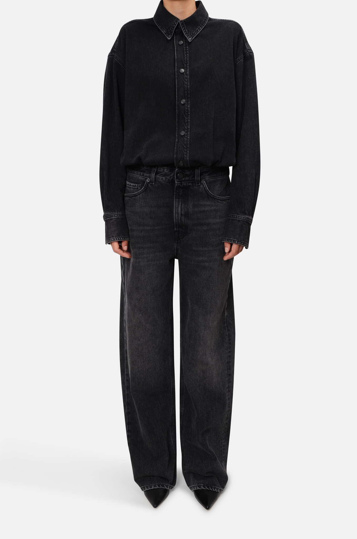 Tessie Jumpsuit in Medium Black-1