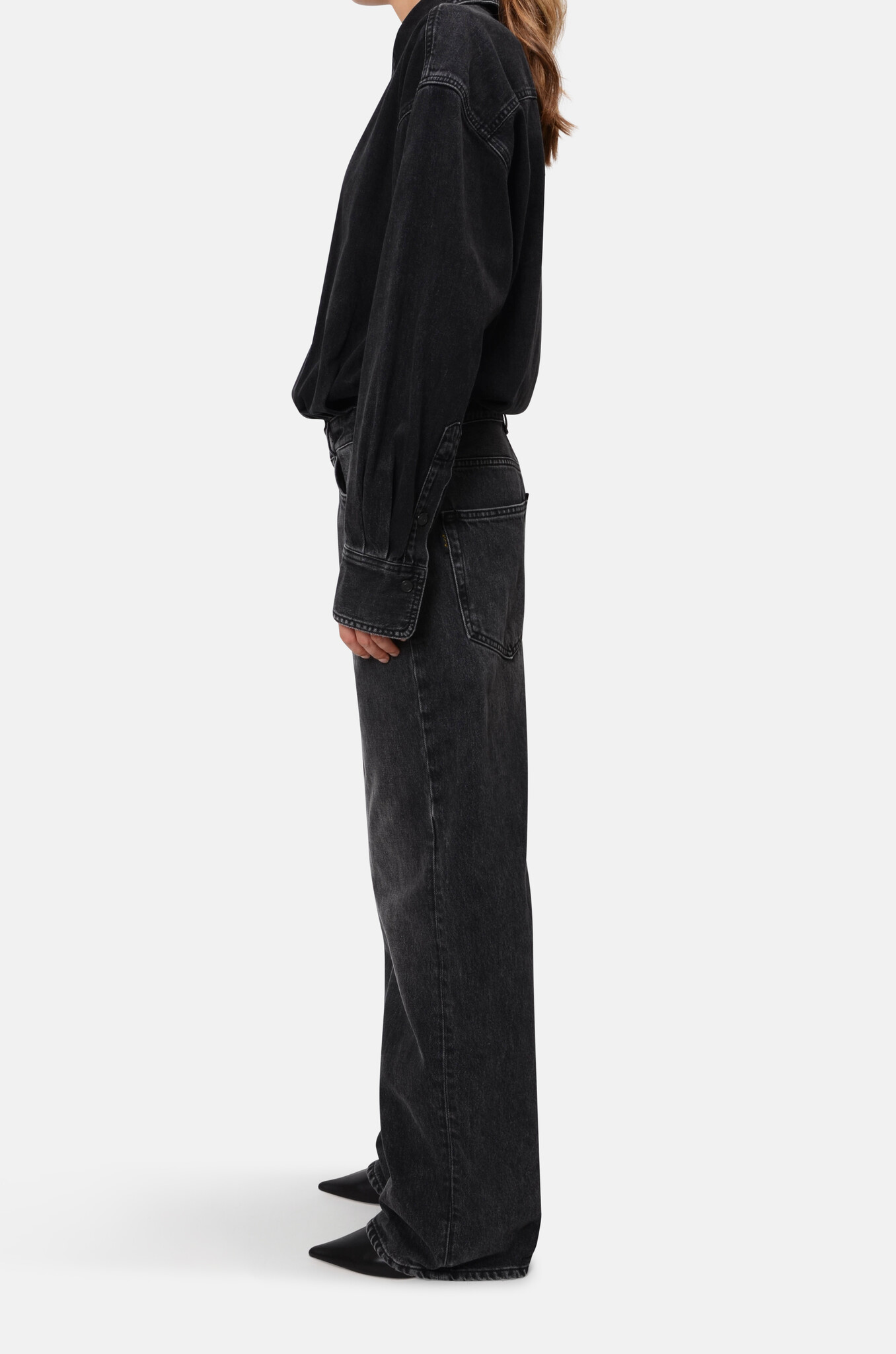 Tessie Jumpsuit in Medium Black-3