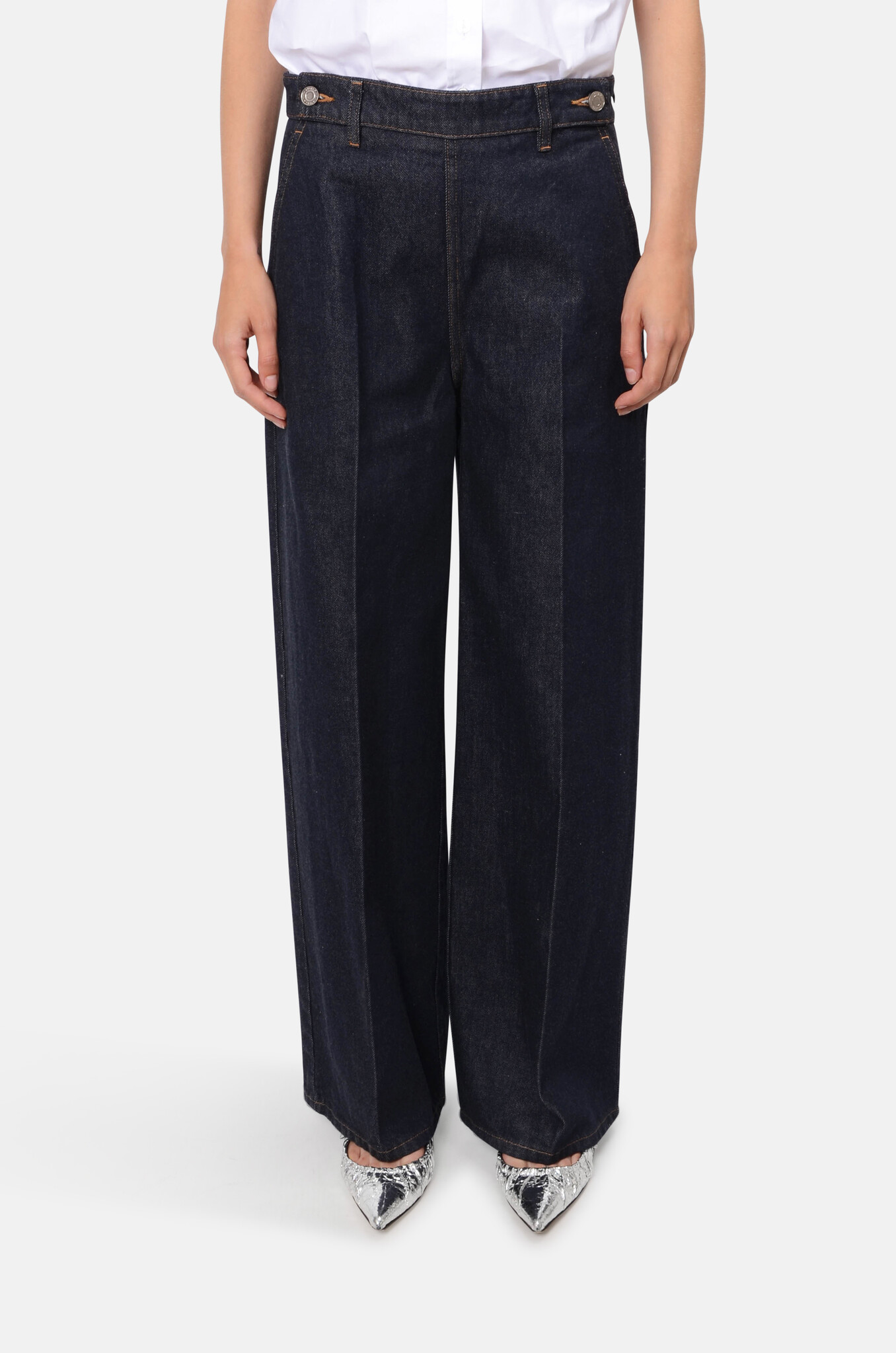 Sailor Denim Pants in Dark Navy-1
