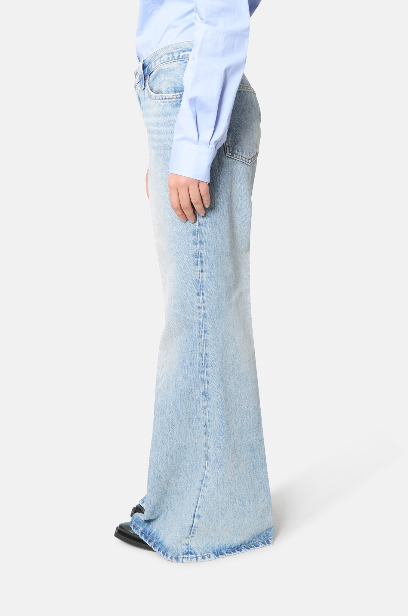 Baggy Flare in Ojai Indigo-3
