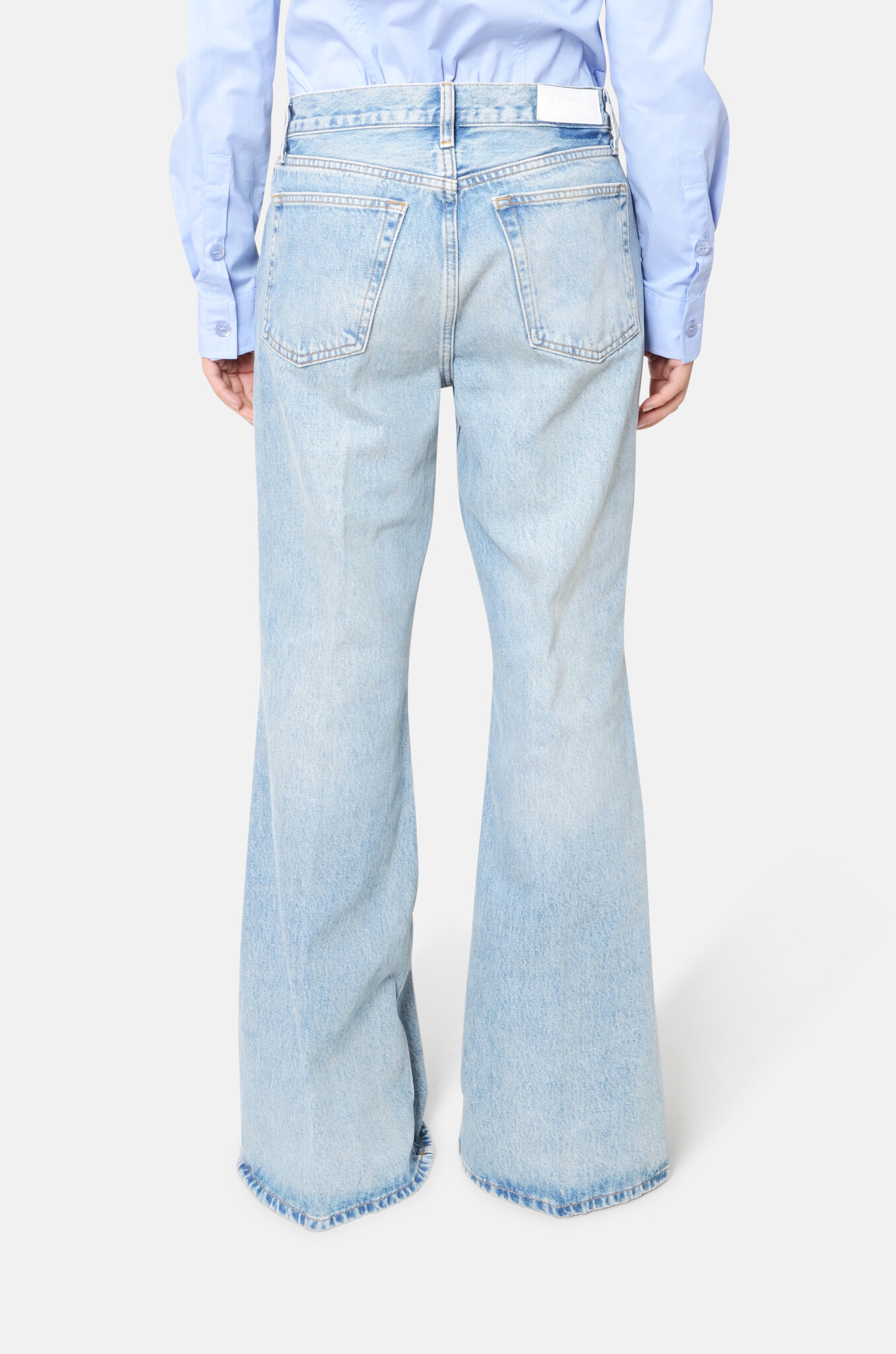 Baggy Flare in Ojai Indigo-4