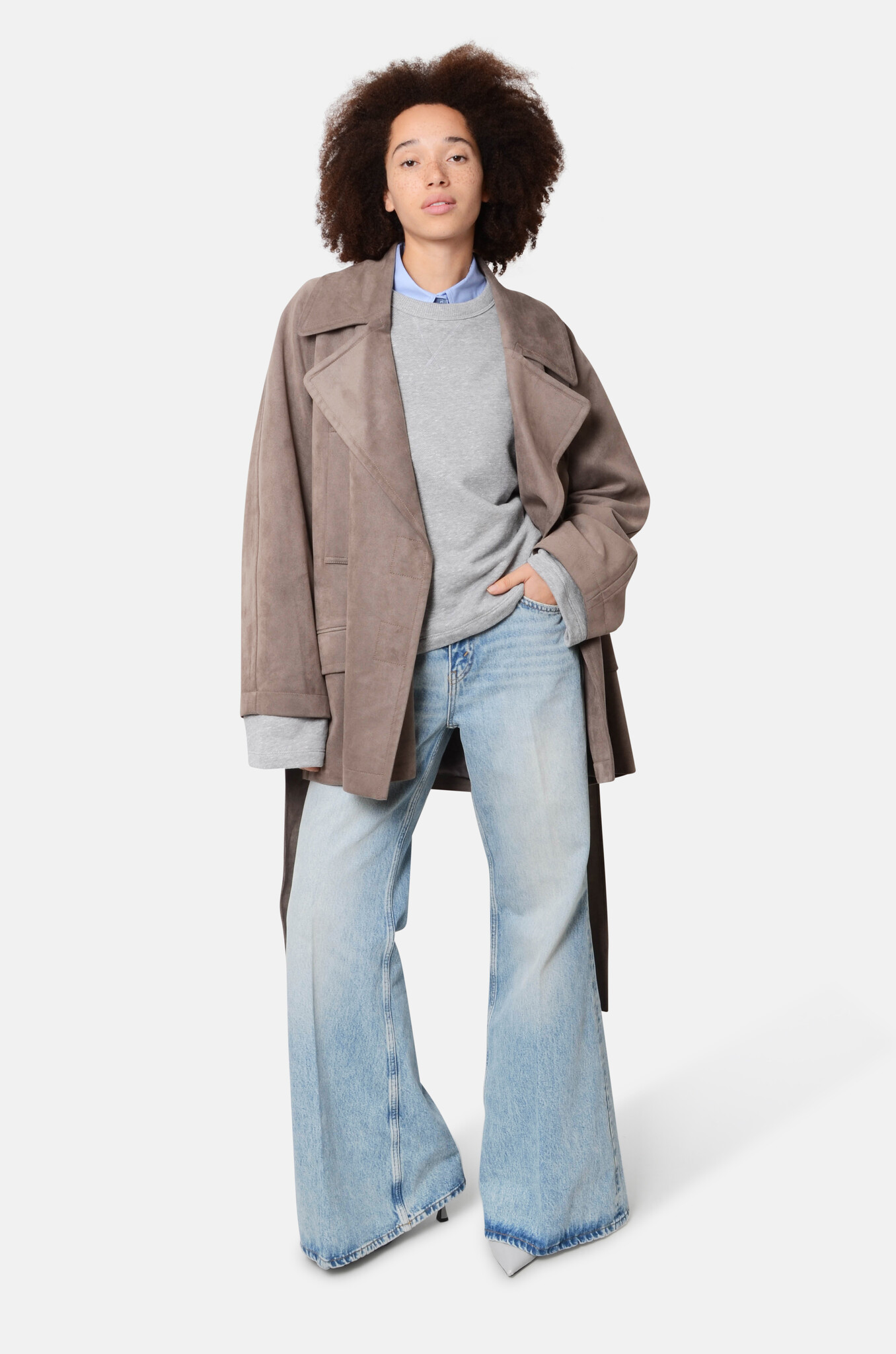Baggy Flare in Ojai Indigo-5