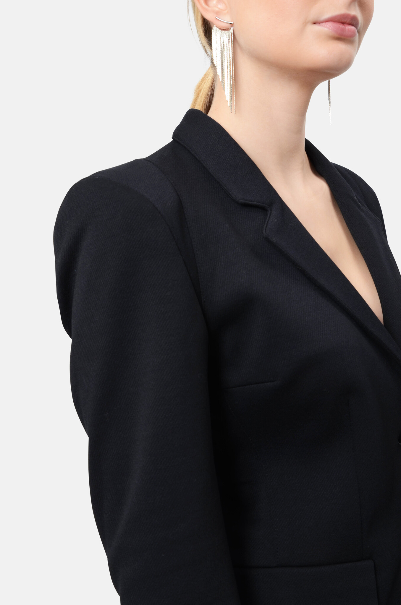 Helda Tailored Jacket in Dark Navy-5