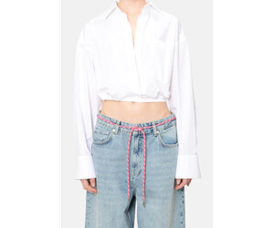 【送料&関税込】Moschino Cropped BouclA¨ Pants moschino-jeans-cropped-wrap-