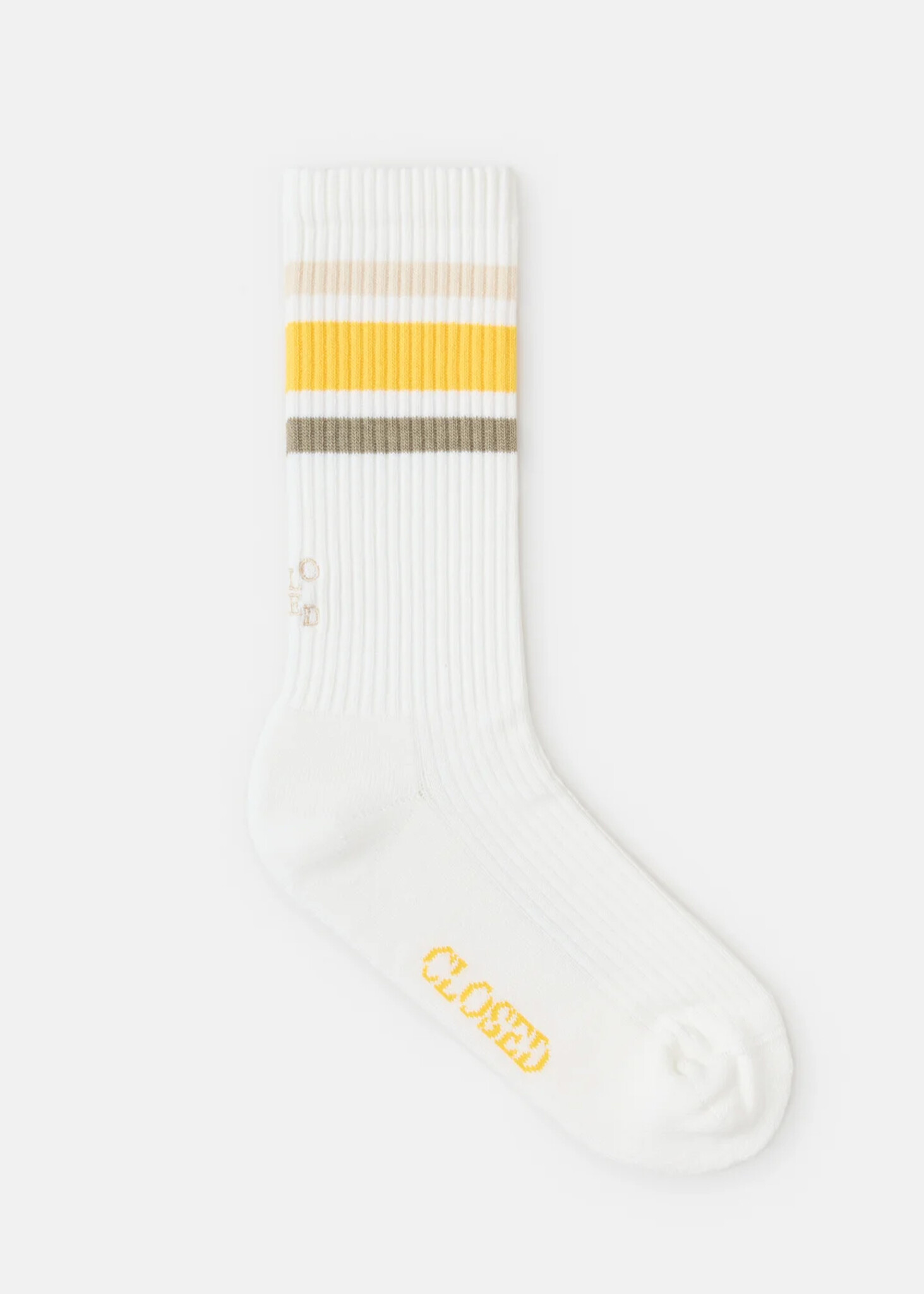 Sporty Socks in Mango Yellow-1
