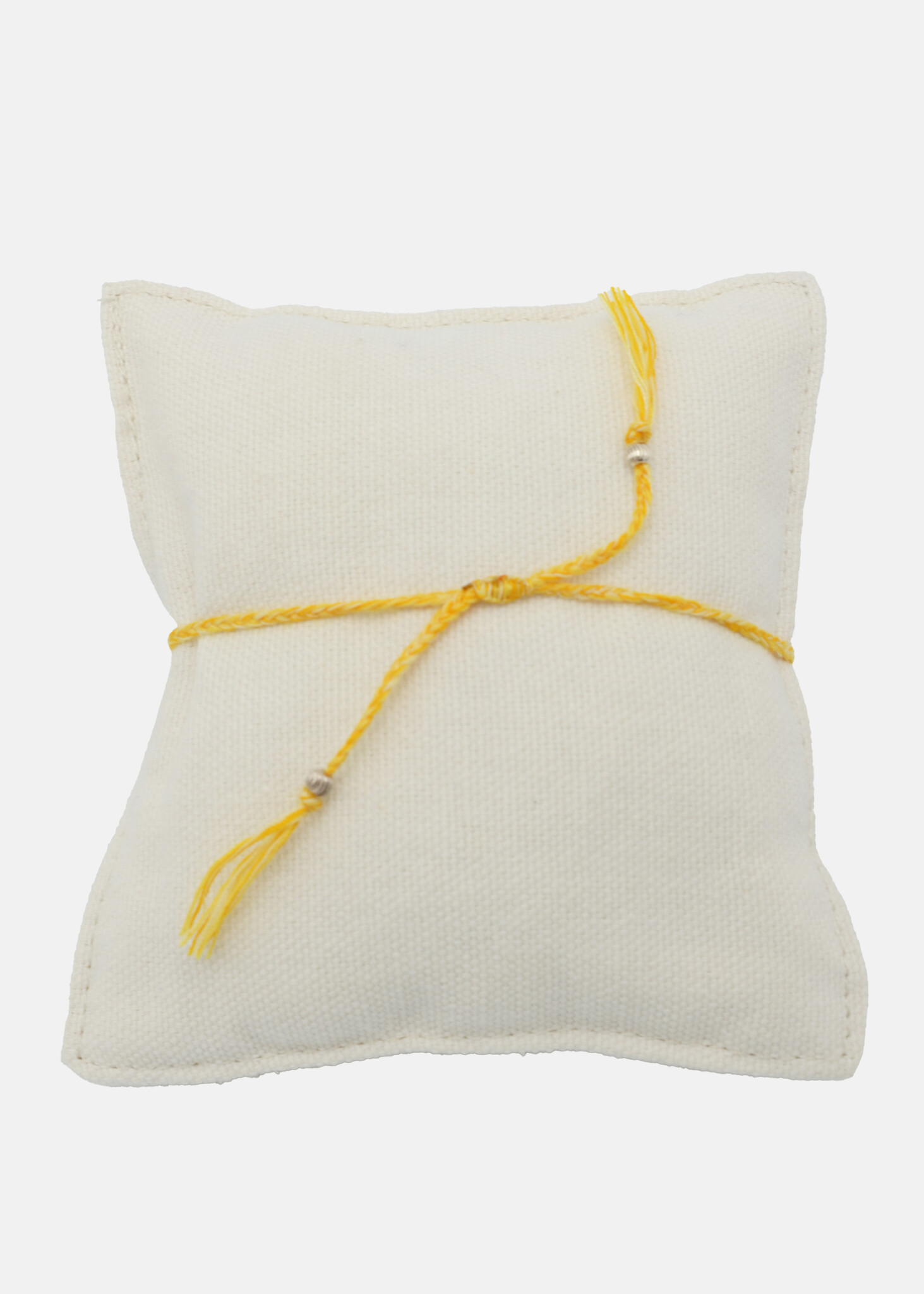 Bird Turquoise Friendship Bracelet on Yellow-2