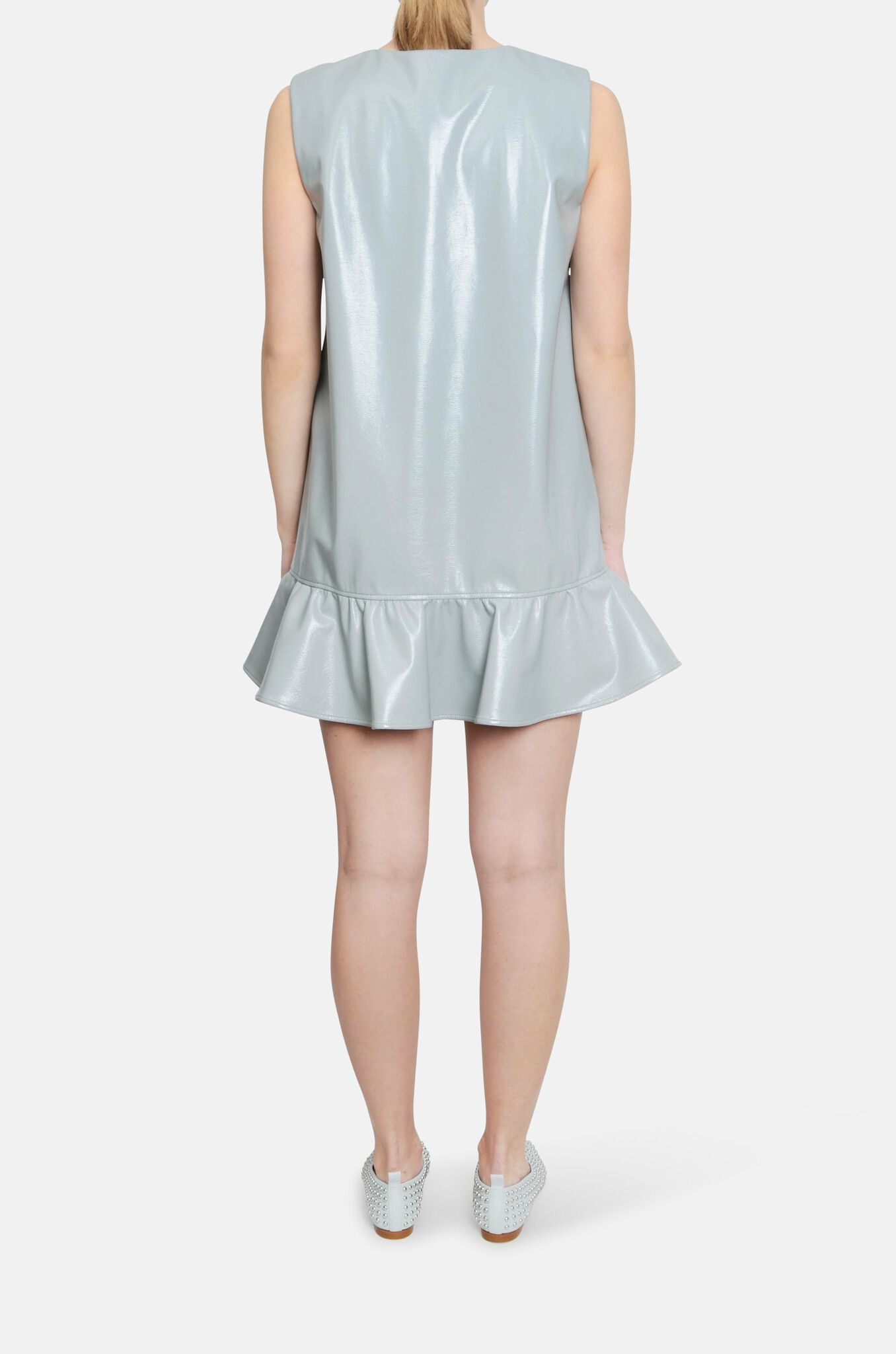 Agneta Dress in Griffin Grey-4