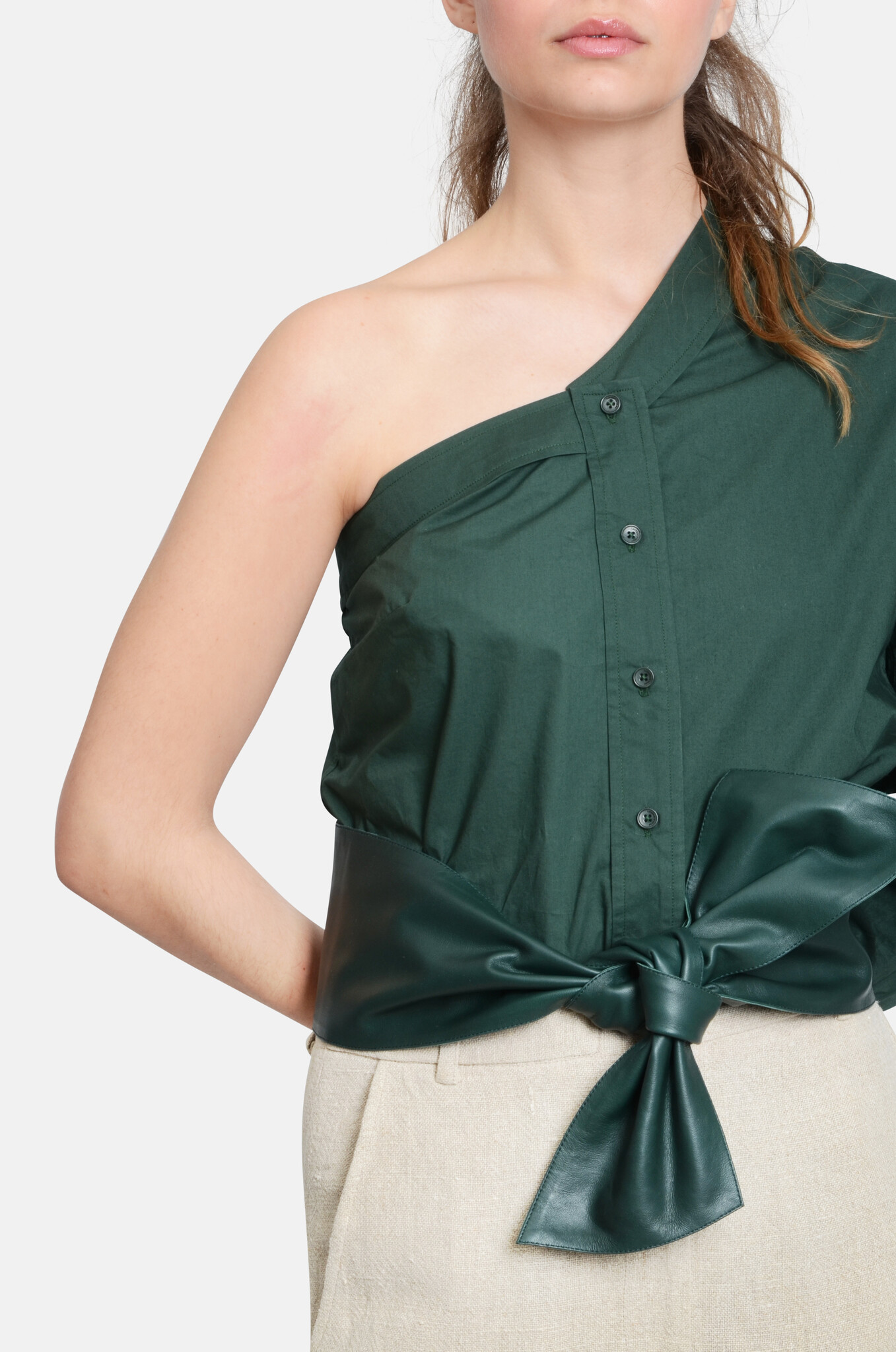 Charme Top in Green-5