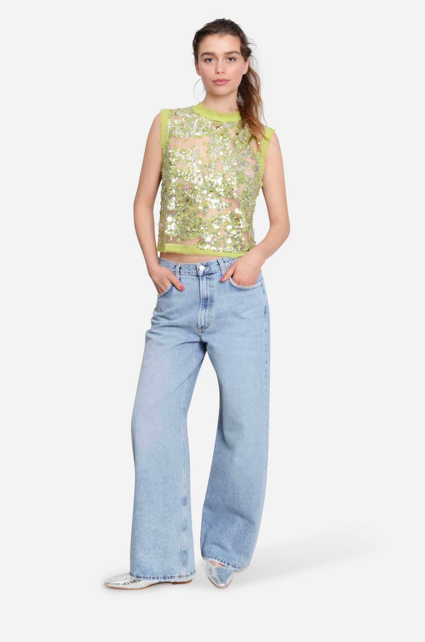 Low Curve Jean in Force-2