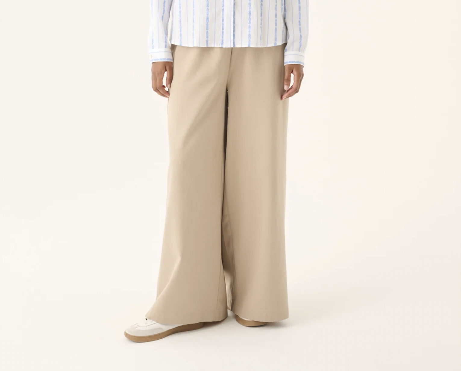 Pandora Sandwashed Cotton Tencel in Sand-1