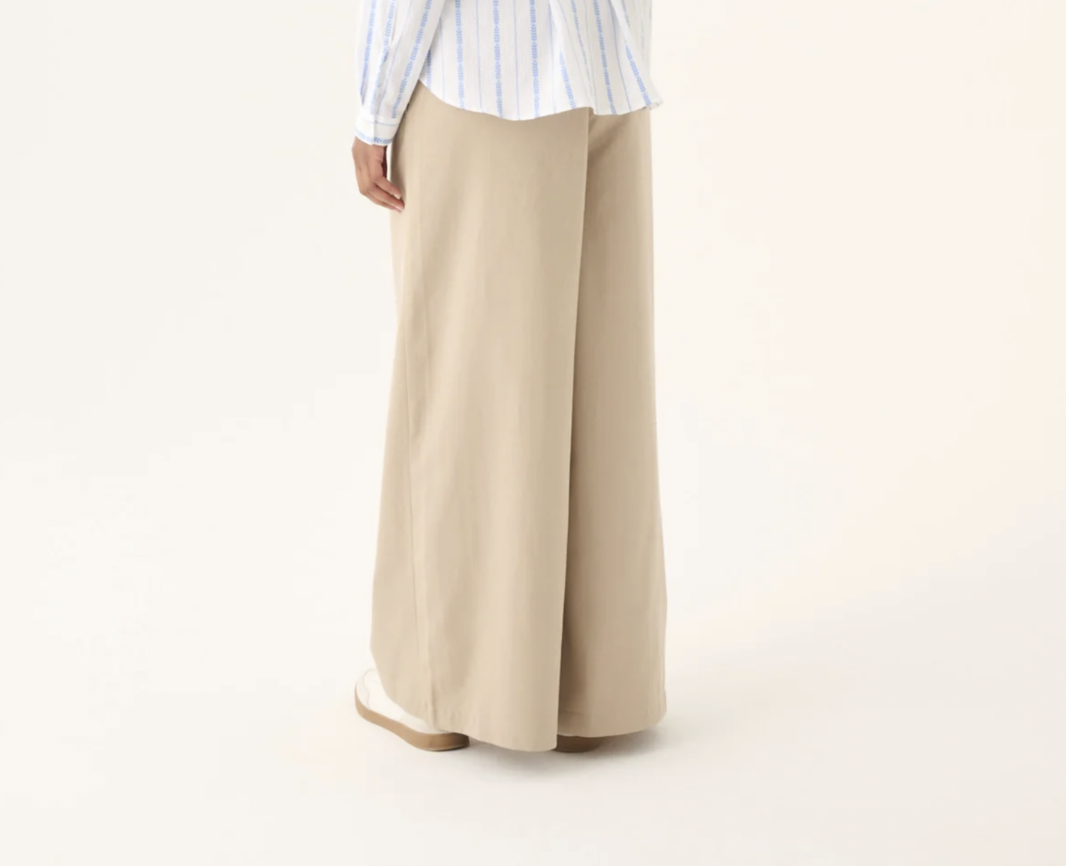 Pandora Sandwashed Cotton Tencel in Sand-3