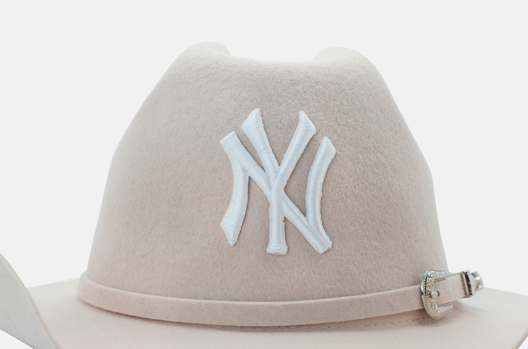 NY Cowboy Hat in Beige-5