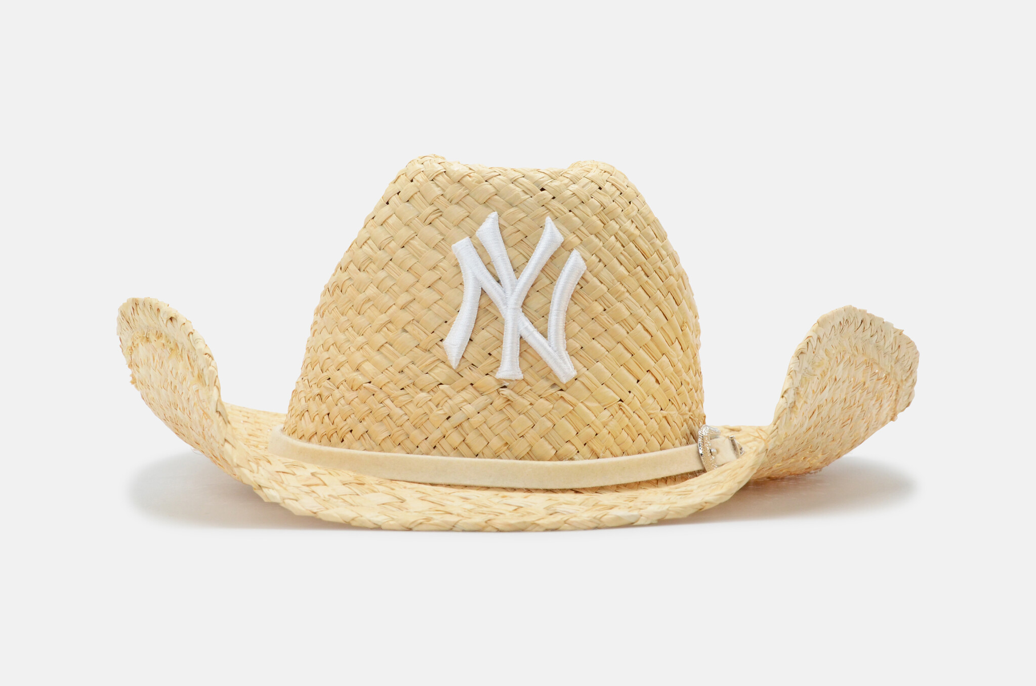 NY Cowboy Hat in Straw-1