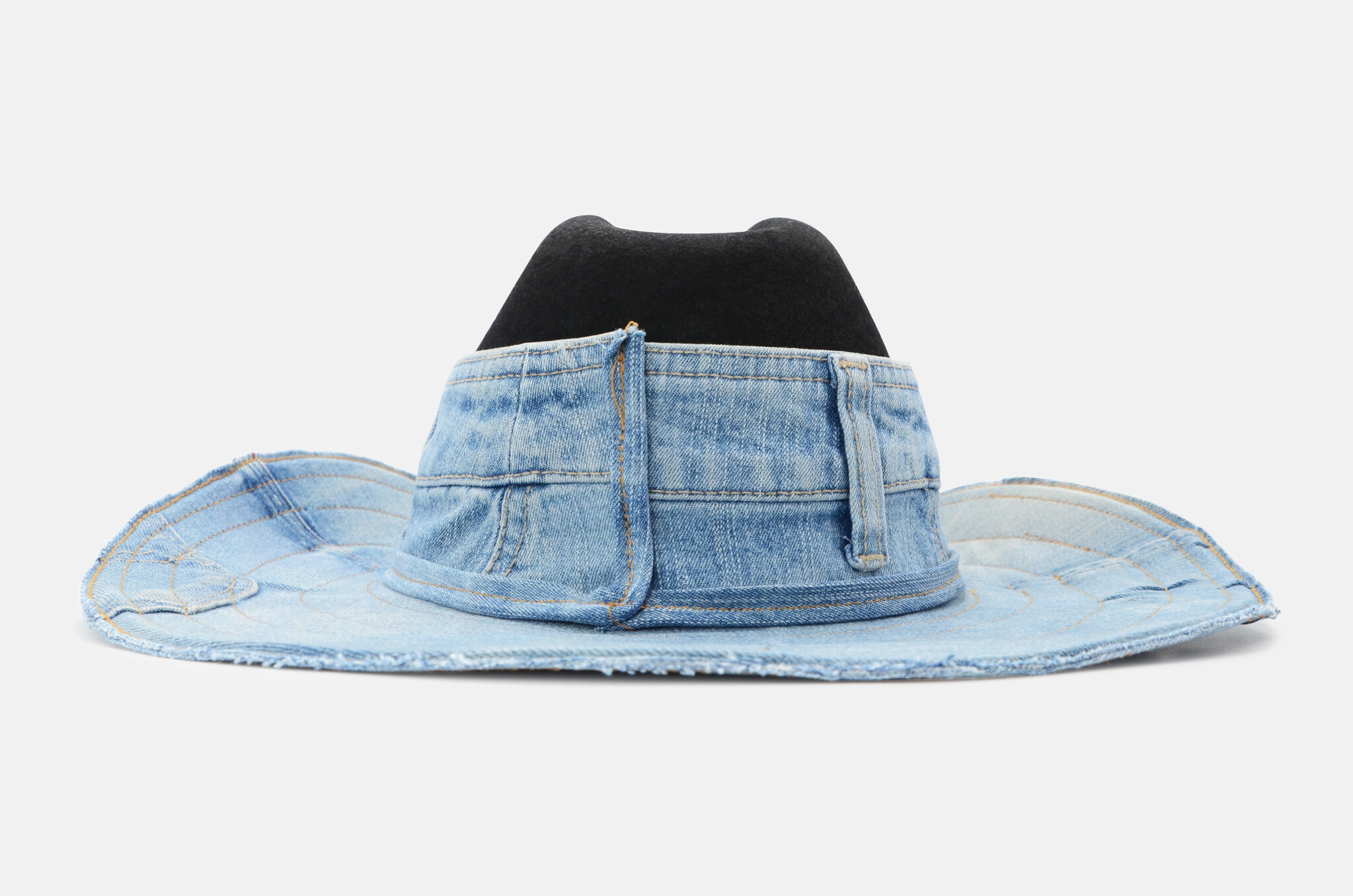 Denim Black Hat LA-3