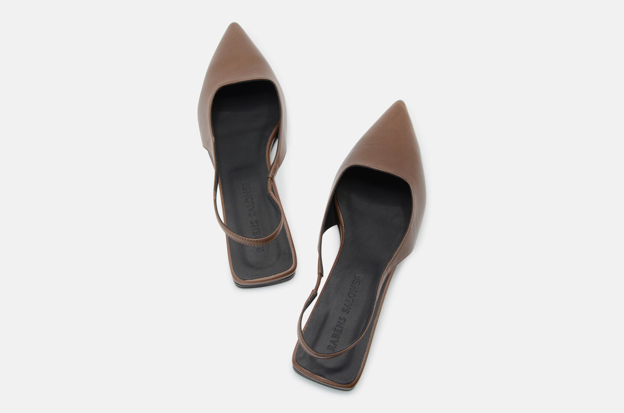 Acacie Slingback in Dark Brown-2