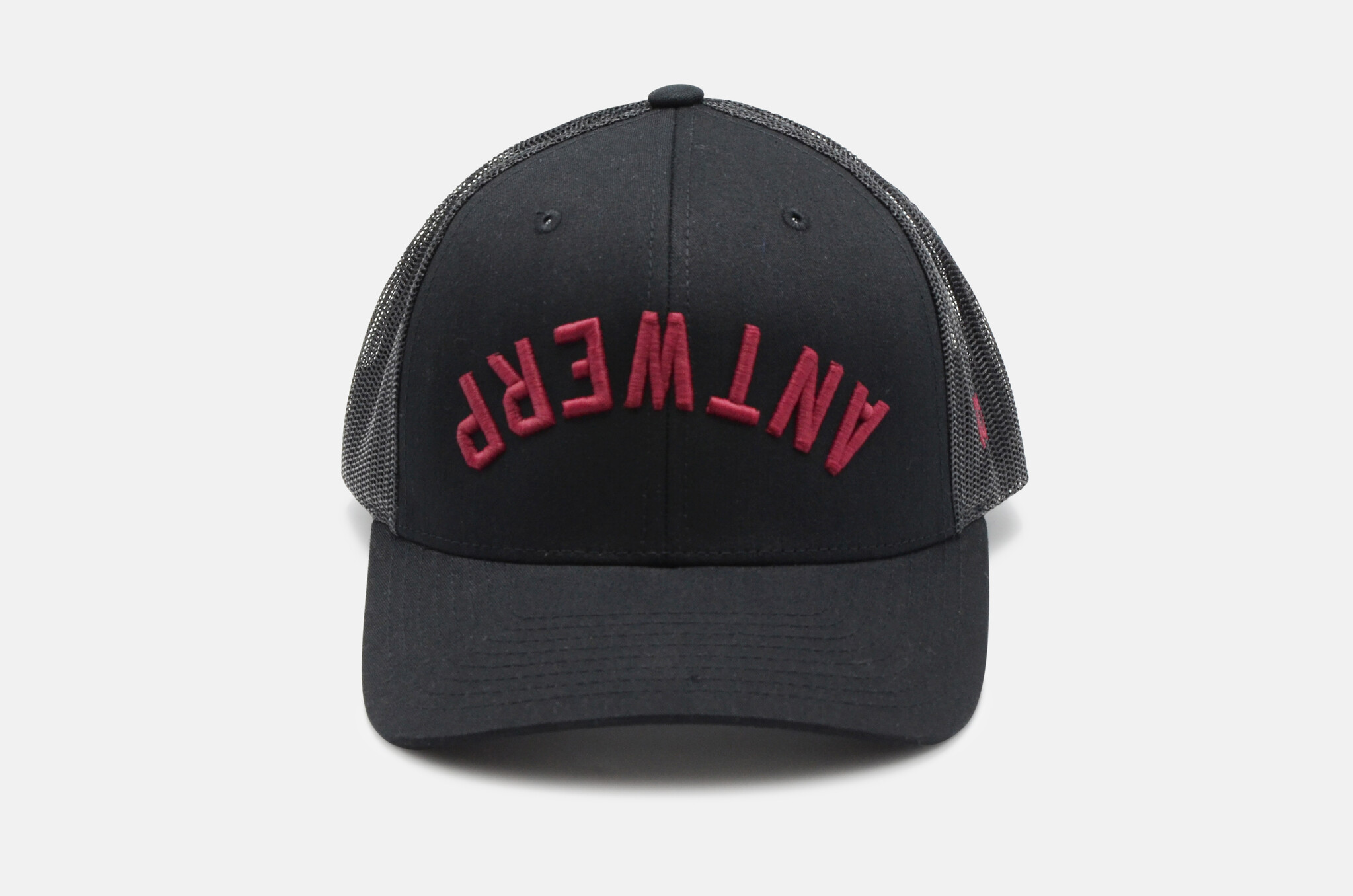 The Upside Down Trucker Hat in Black-1