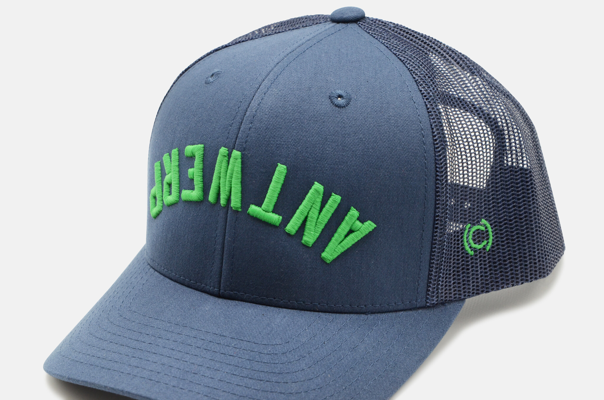 The Upside Down Trucker Hat in Navy-3