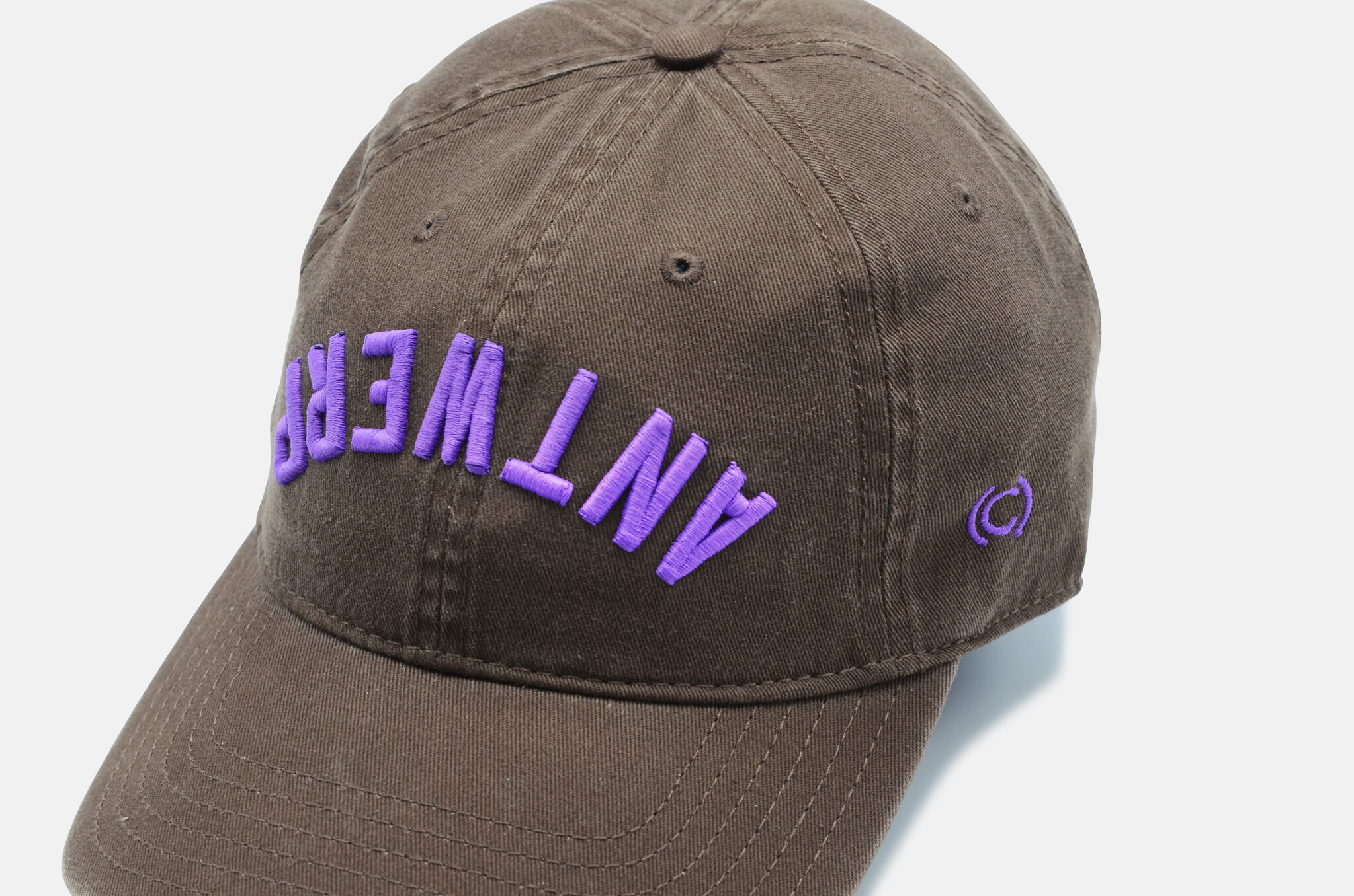 The Upside Down Dad Hat in Brown-3