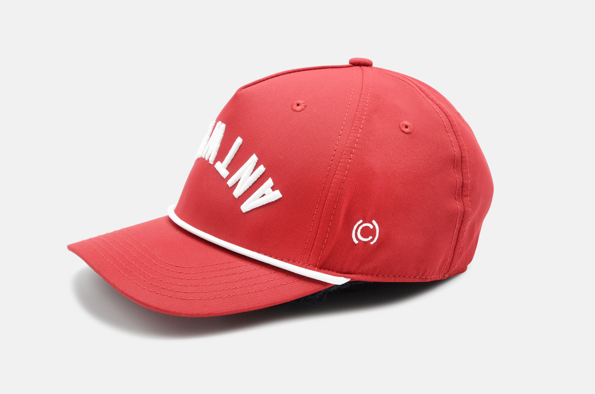The Upside Down Rope Hat in Red-2