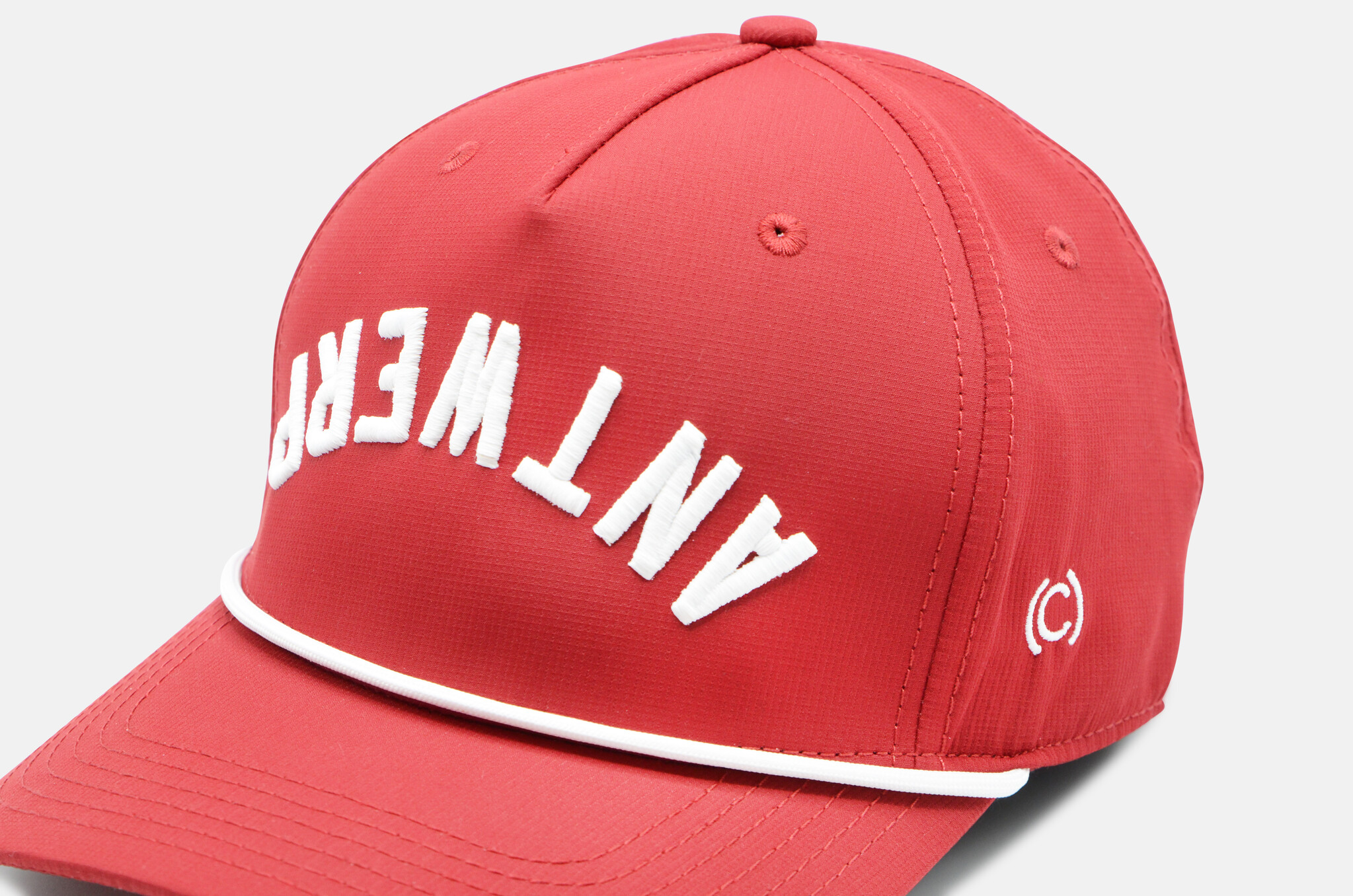 The Upside Down Rope Hat in Red-3