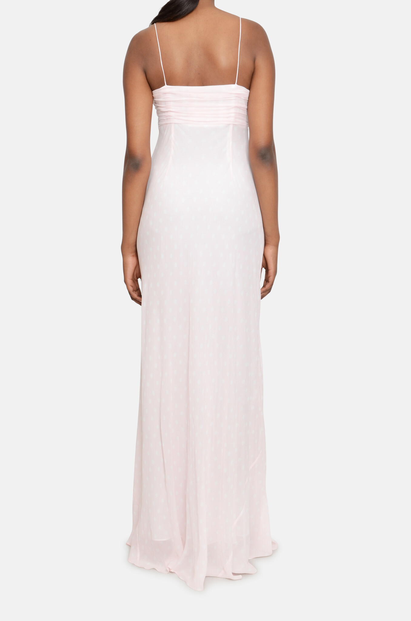 Bellby Polkadot Bow Gown-4