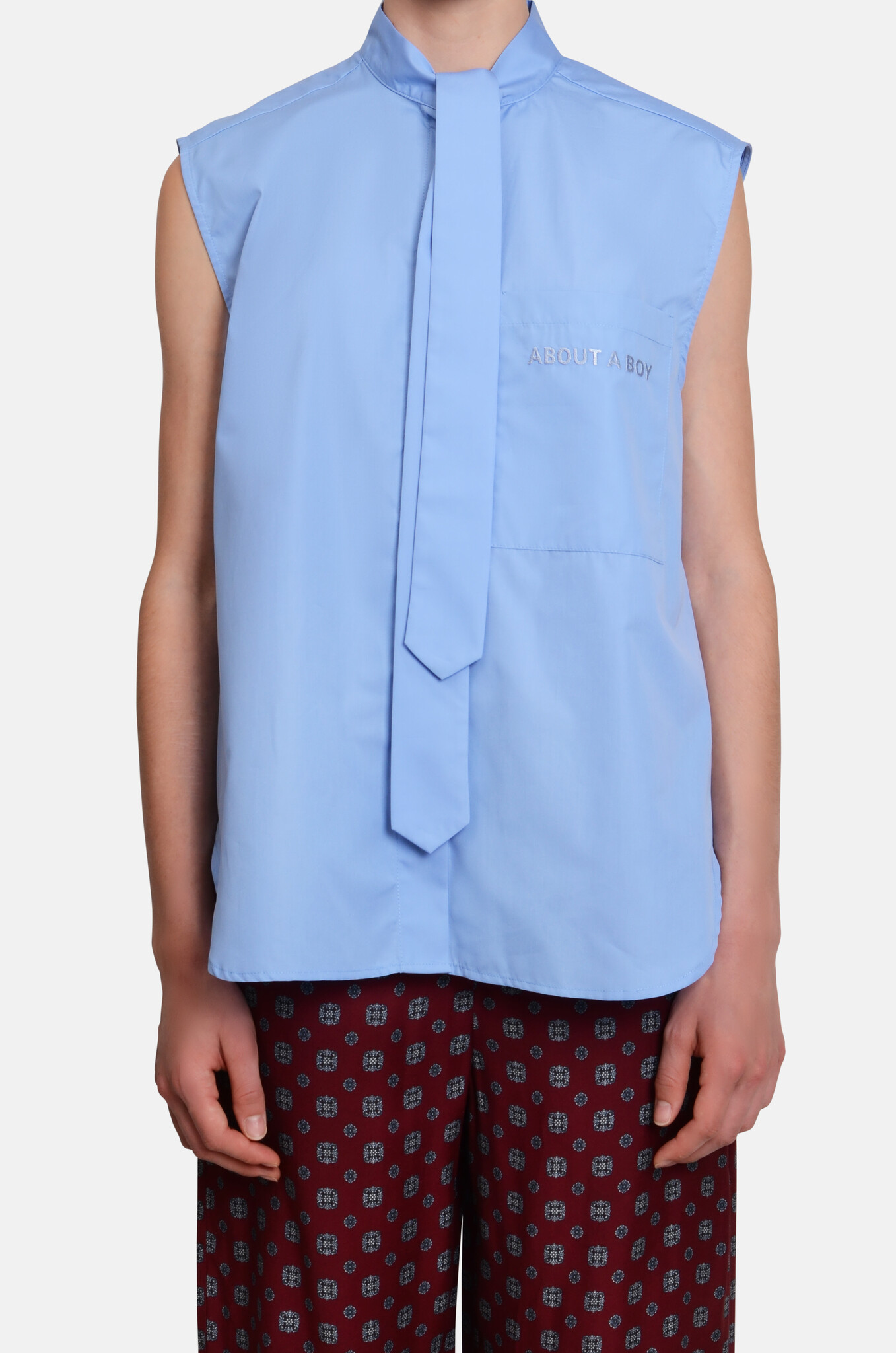 Camilla Shirt in Cloud-1