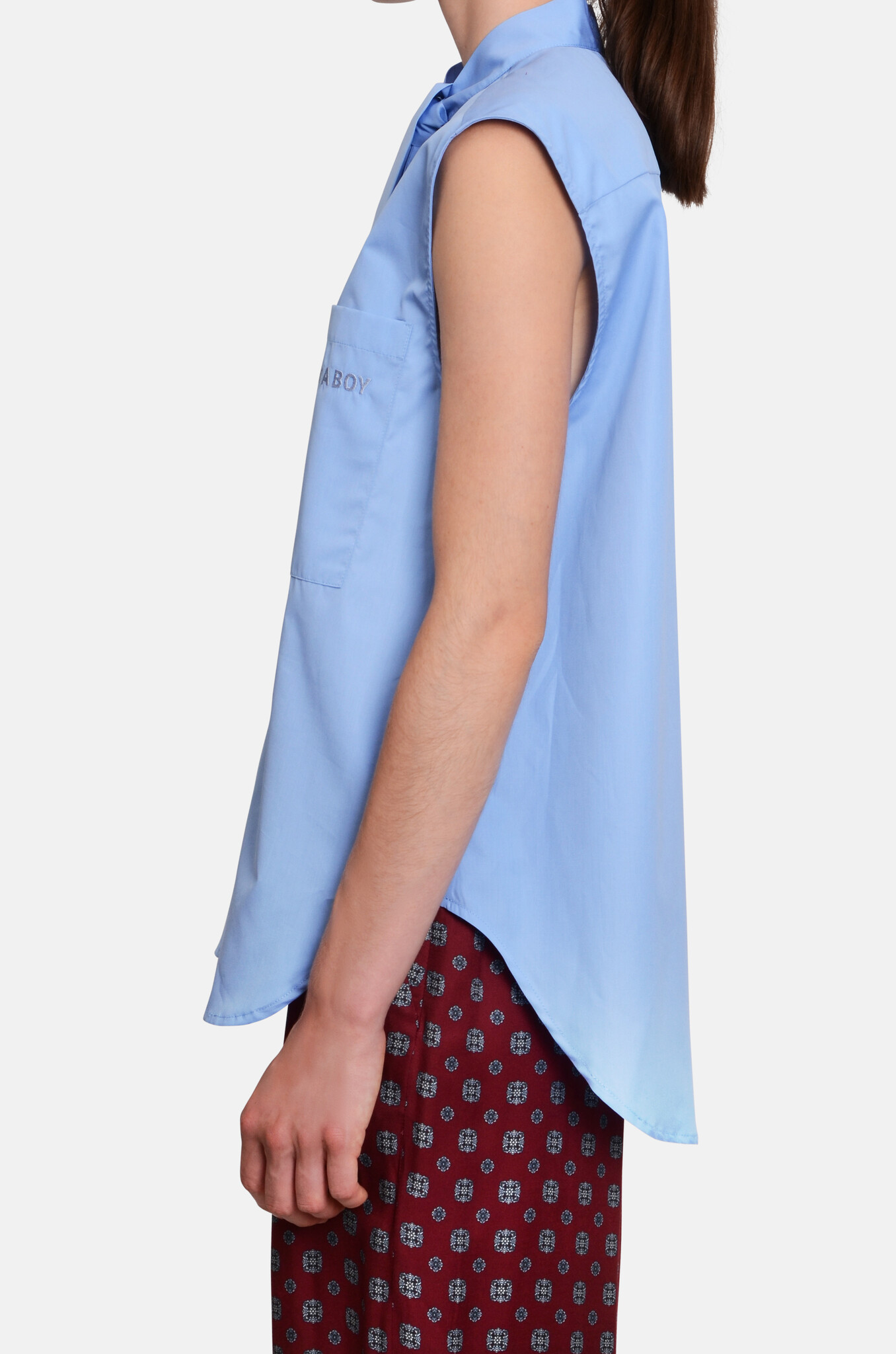 Camilla Shirt in Cloud-3