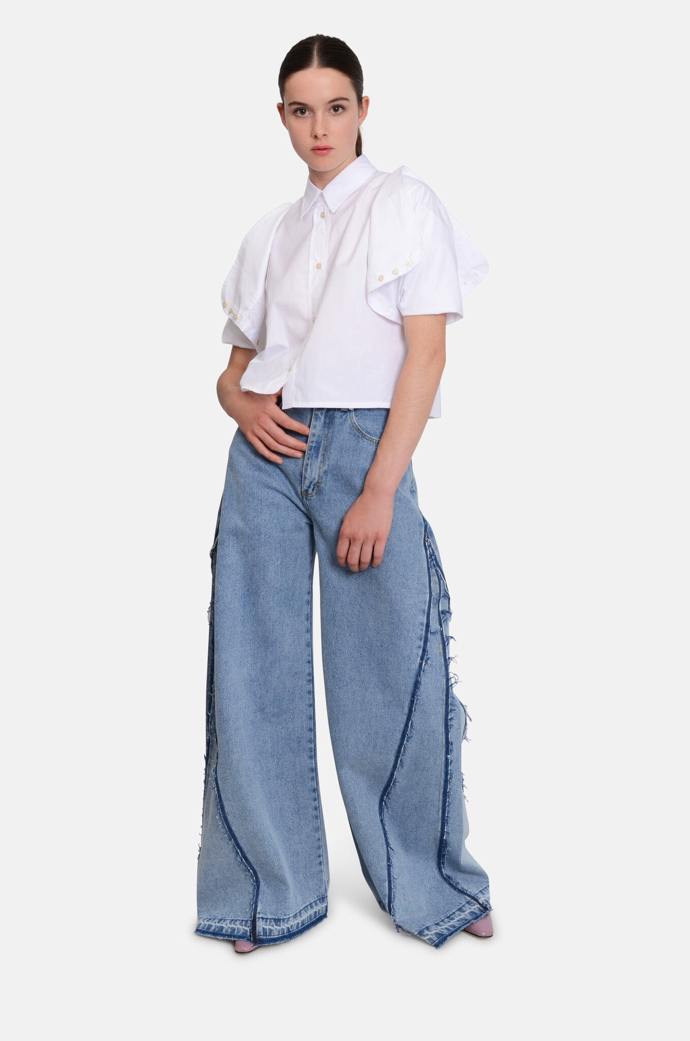 Agave Shirt in White-2