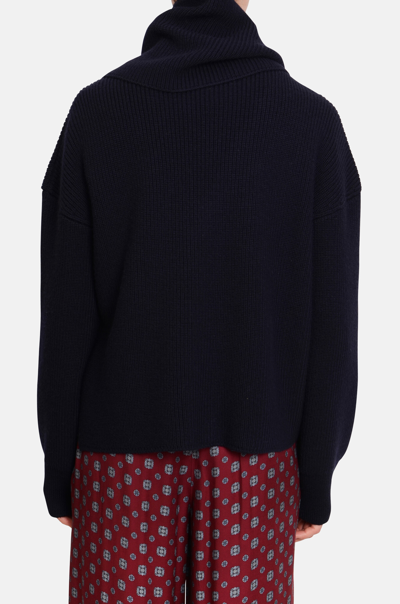 Dafne Sweater in Navy Blue-4