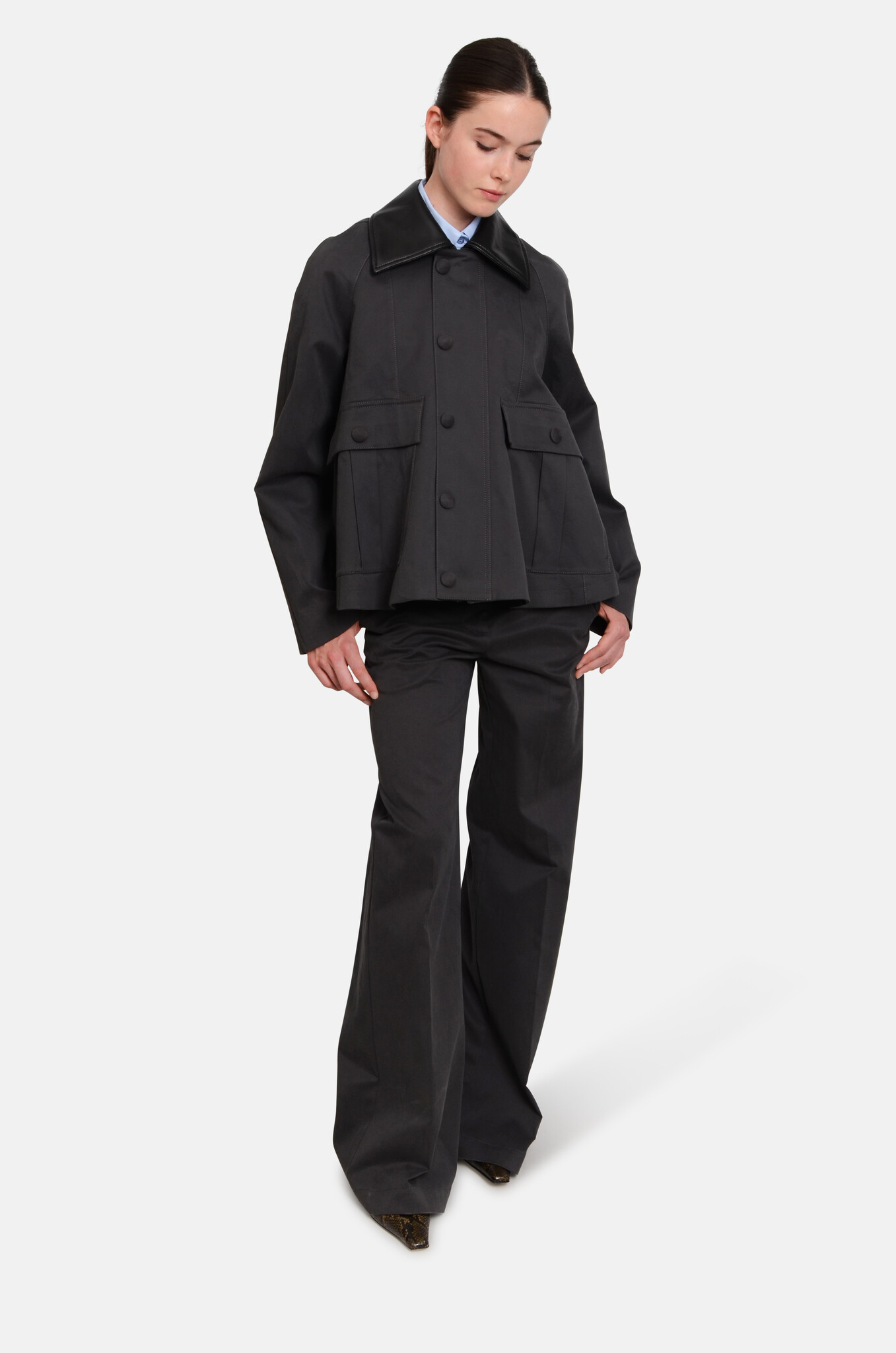 Brooke Jacket in Anthracite-2