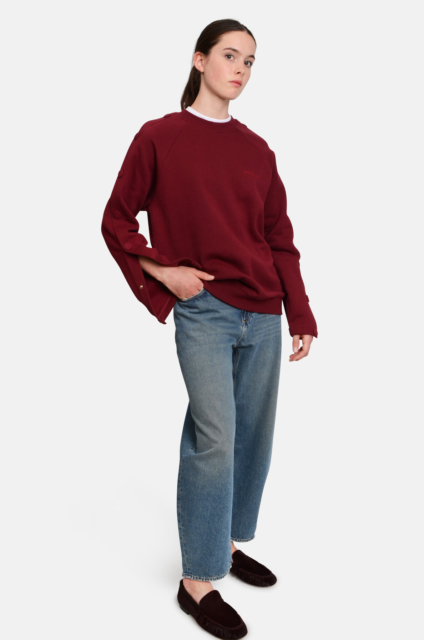 Dulcinea Sweatshirt in Ciliegia-2