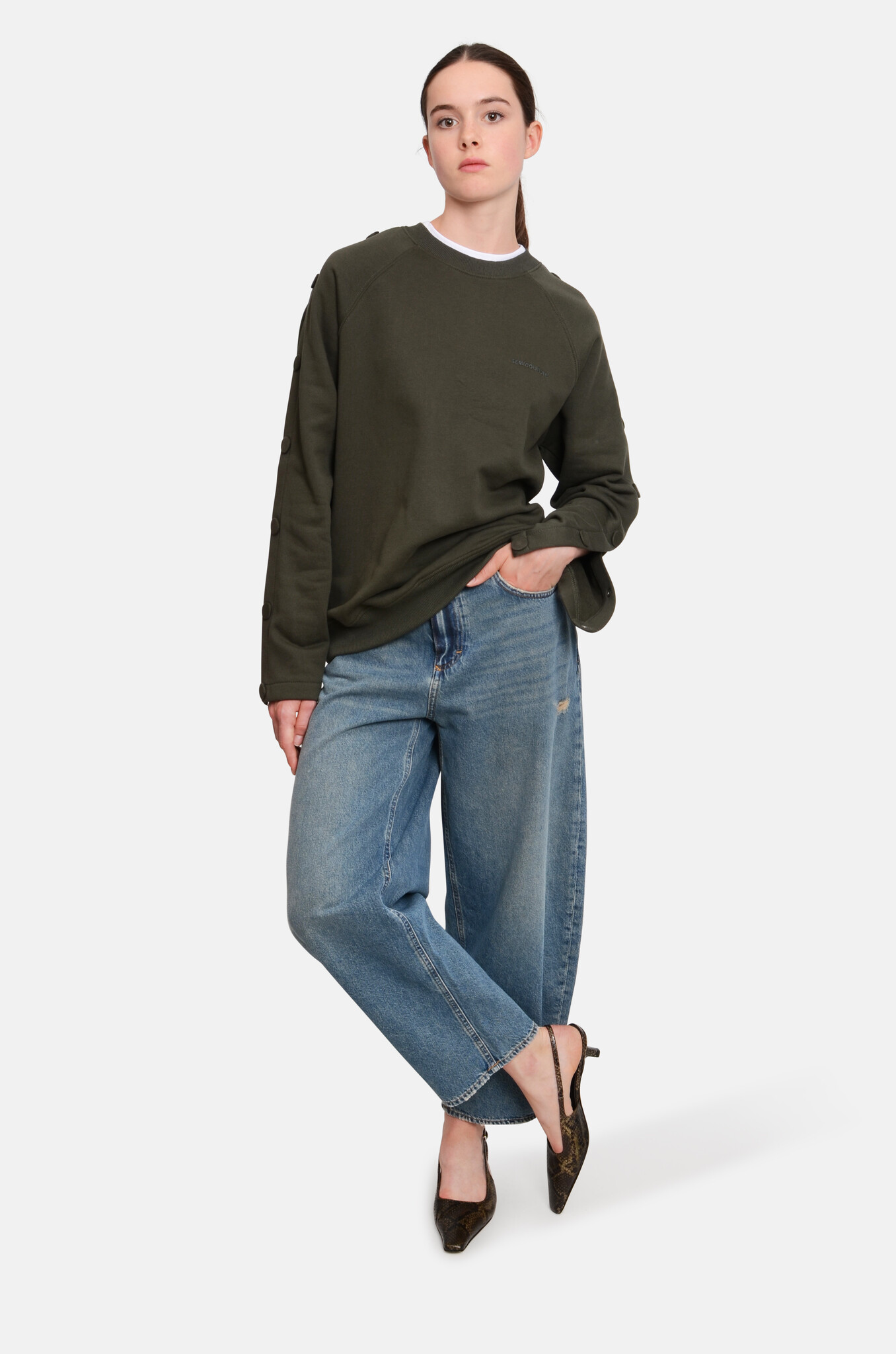 Dulcinea Sweatshirt in Peppermint-2