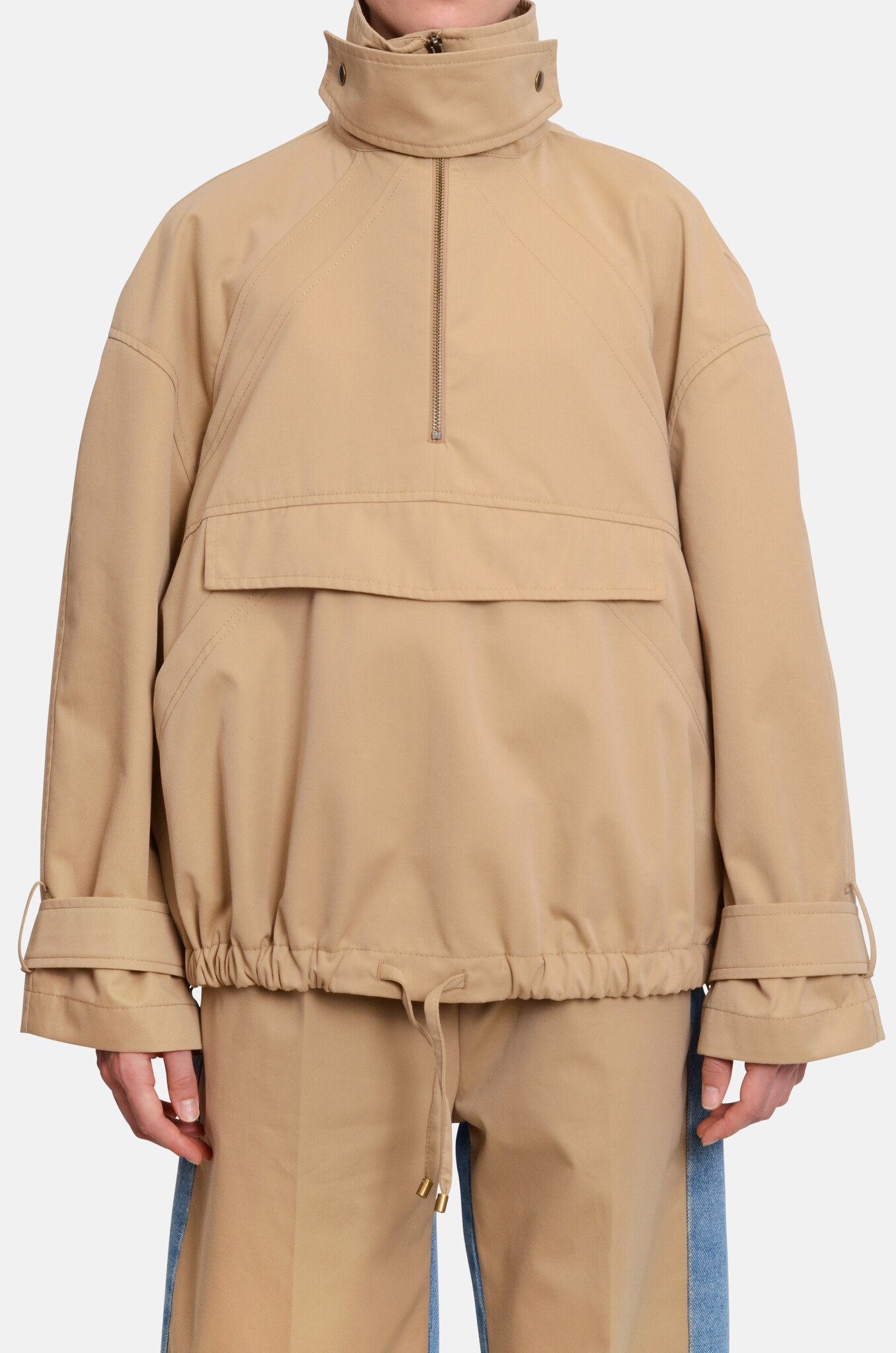 Anorak in Camel-1