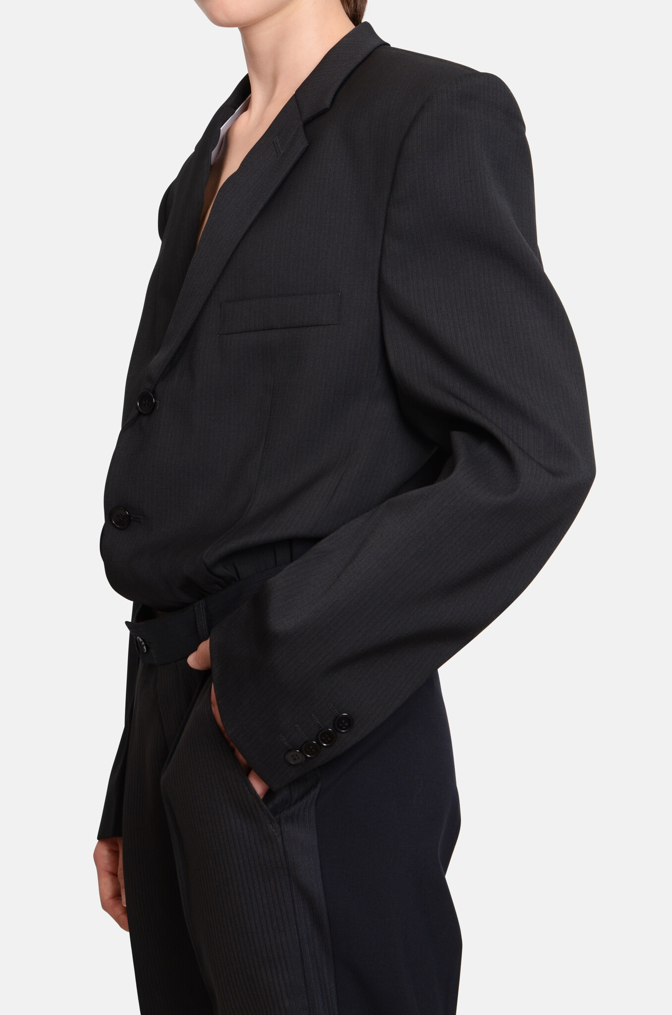 Blazer Bodysuit in Multicolour-5