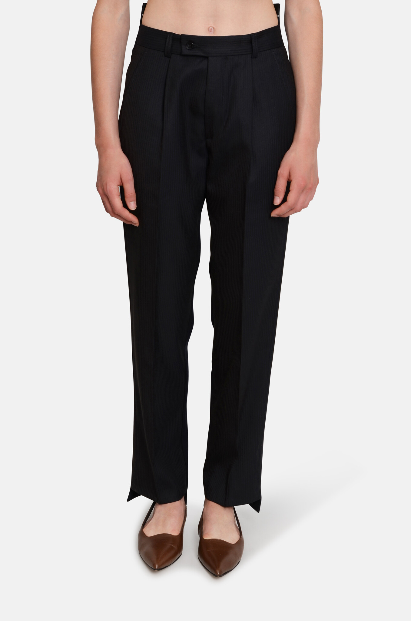 Sliced Suit Trousers in Multicolour-1