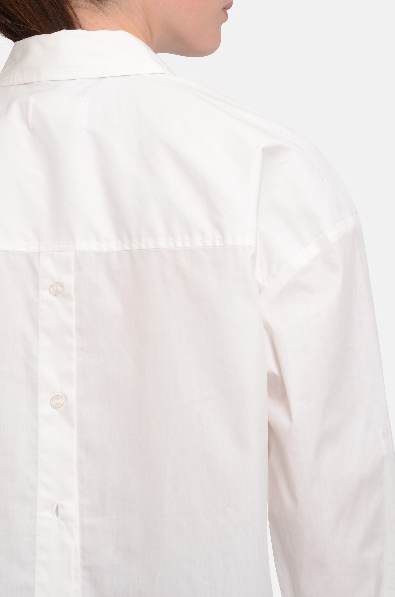 Claire Oversized Shirt in Cream-5