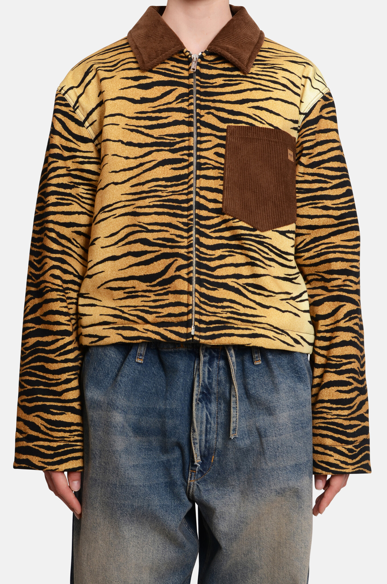 Tigerprint Barn Jacket-1