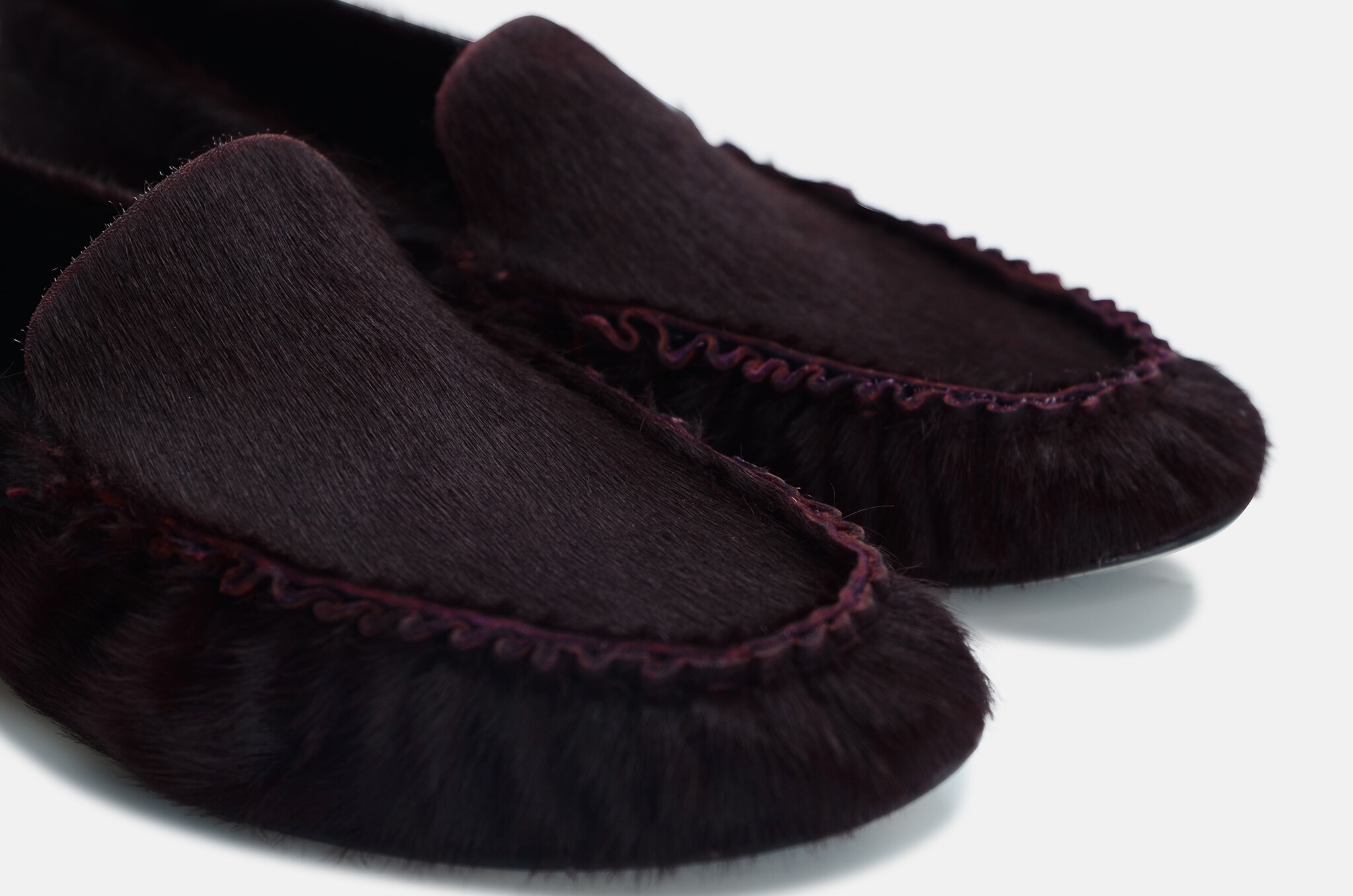 Elena Loafers in Cavallino Vino-5