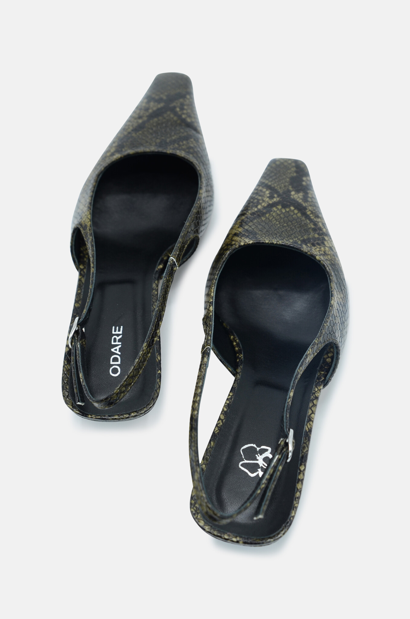 Anna Heels in Anaconda Verde-2