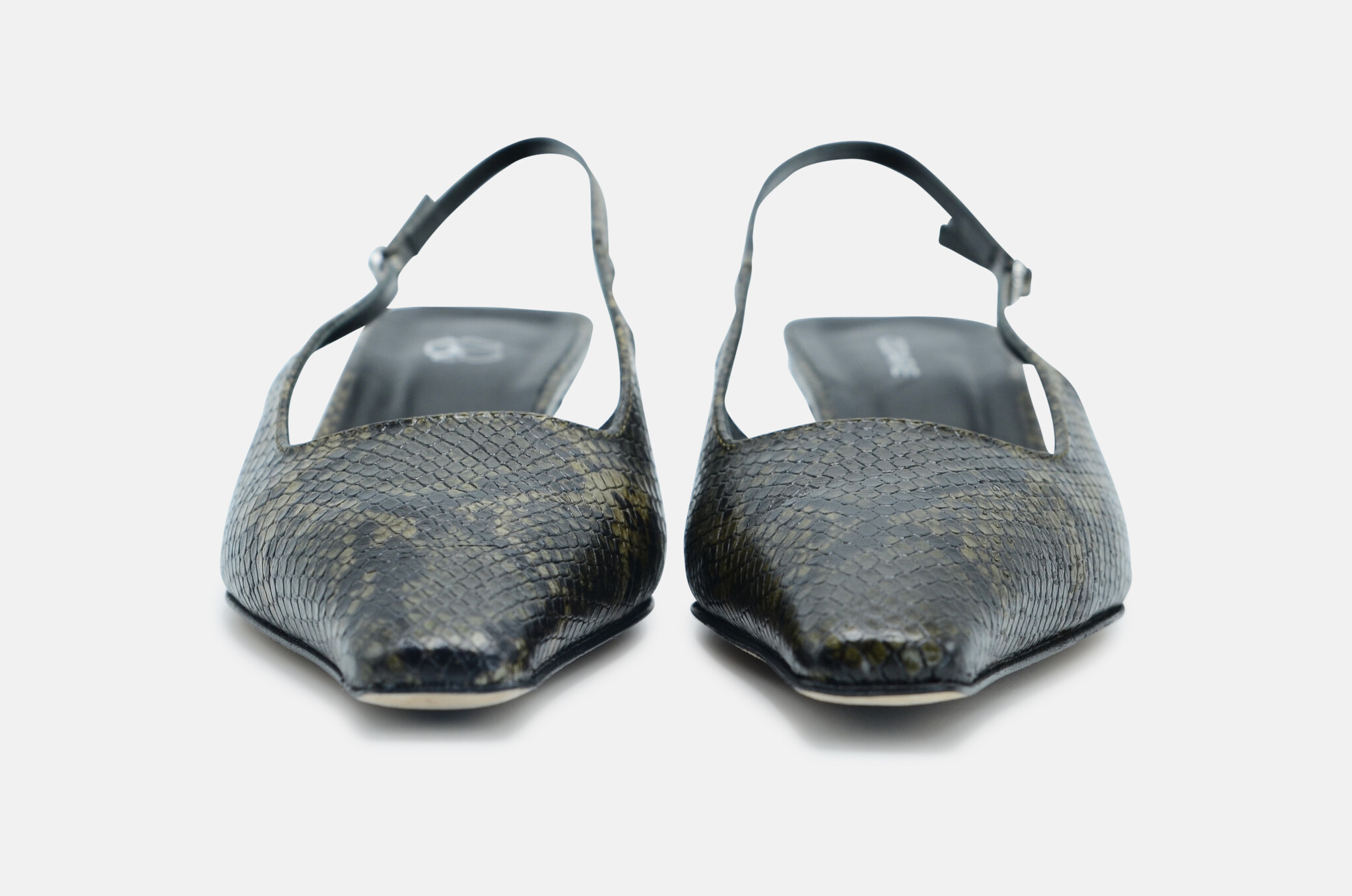 Anna Heels in Anaconda Verde-3