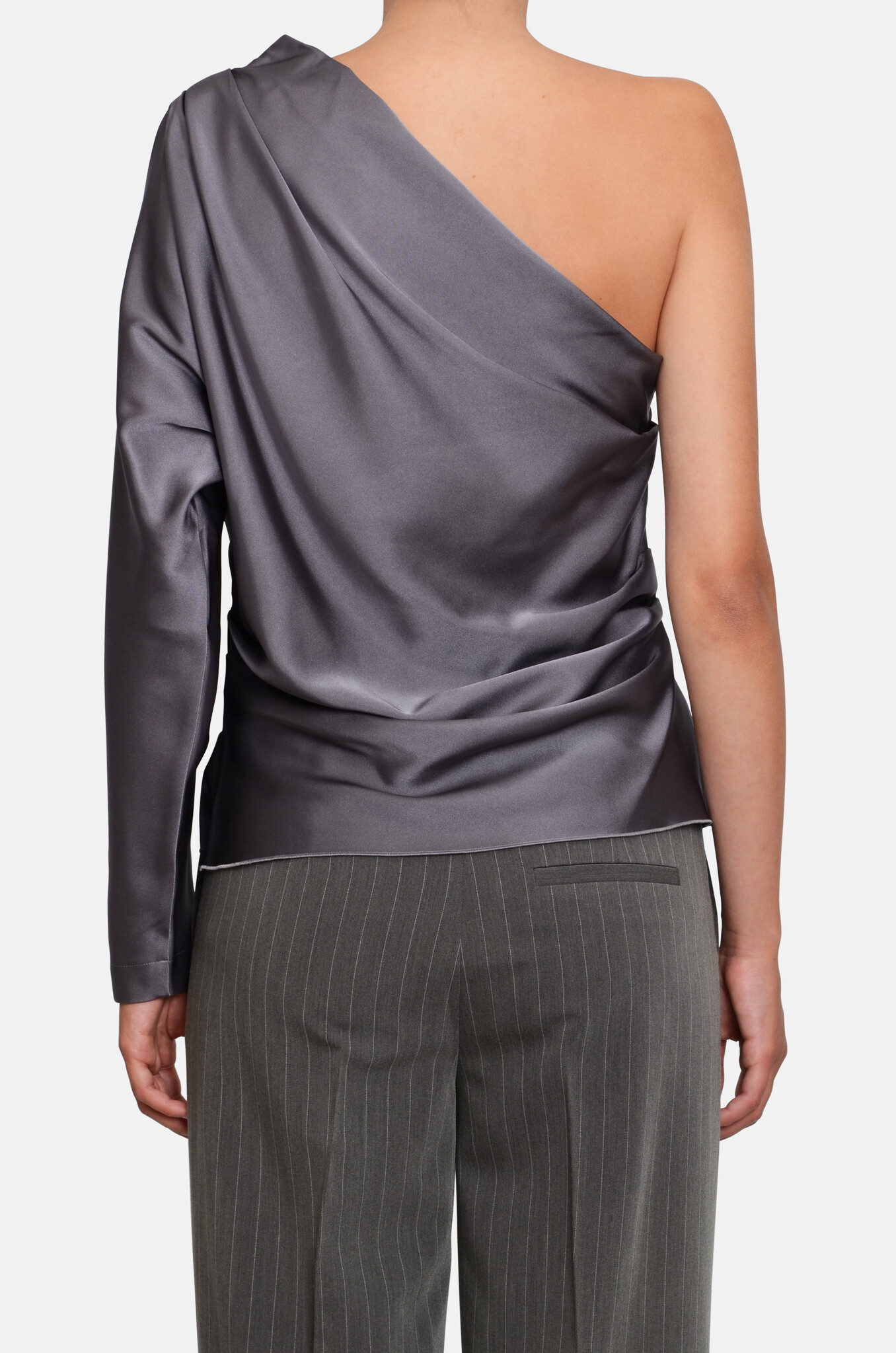 Cora Top in Silver-4