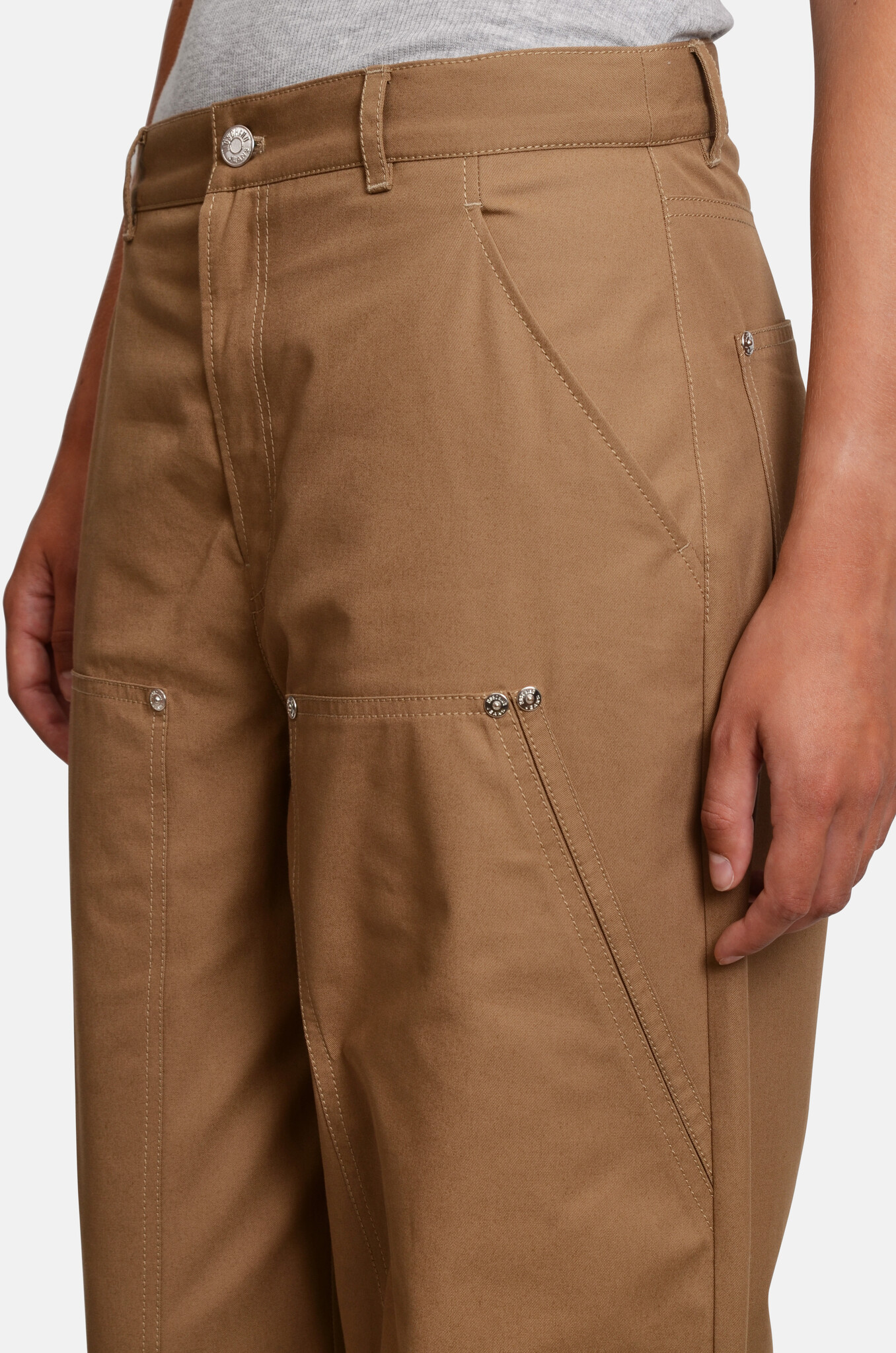 Barrel Leg Trousers-6