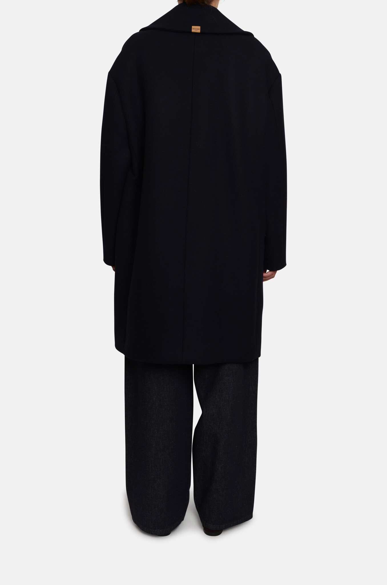 Double-Breasted Peacoat in Navy-4