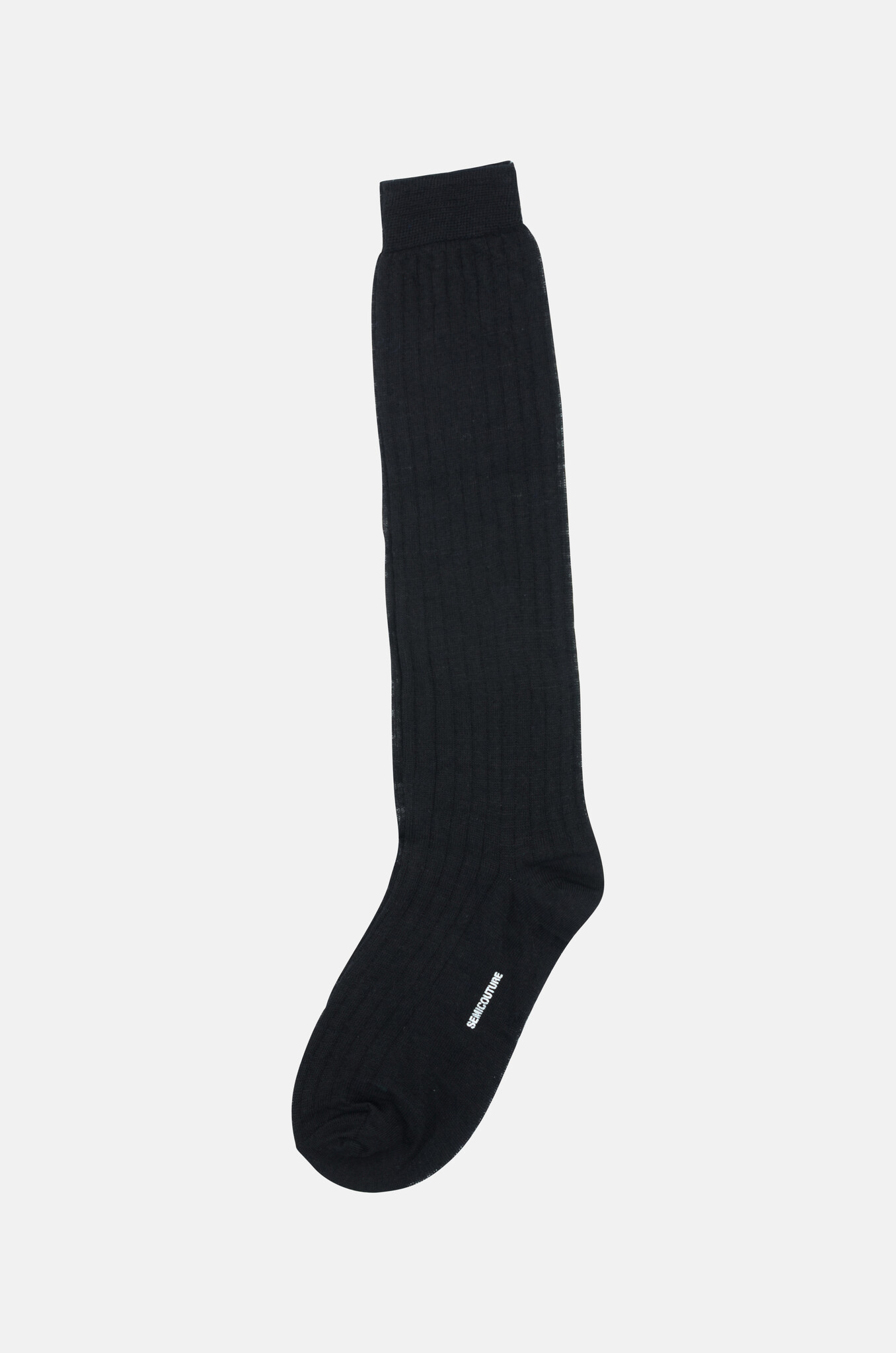 Knee High Socks in Black-1