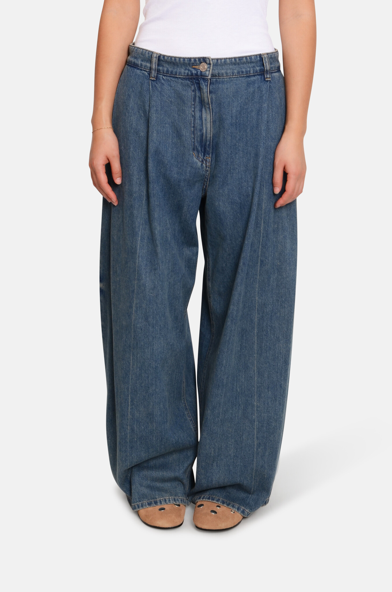 Wide Fit Fluid Denim-1