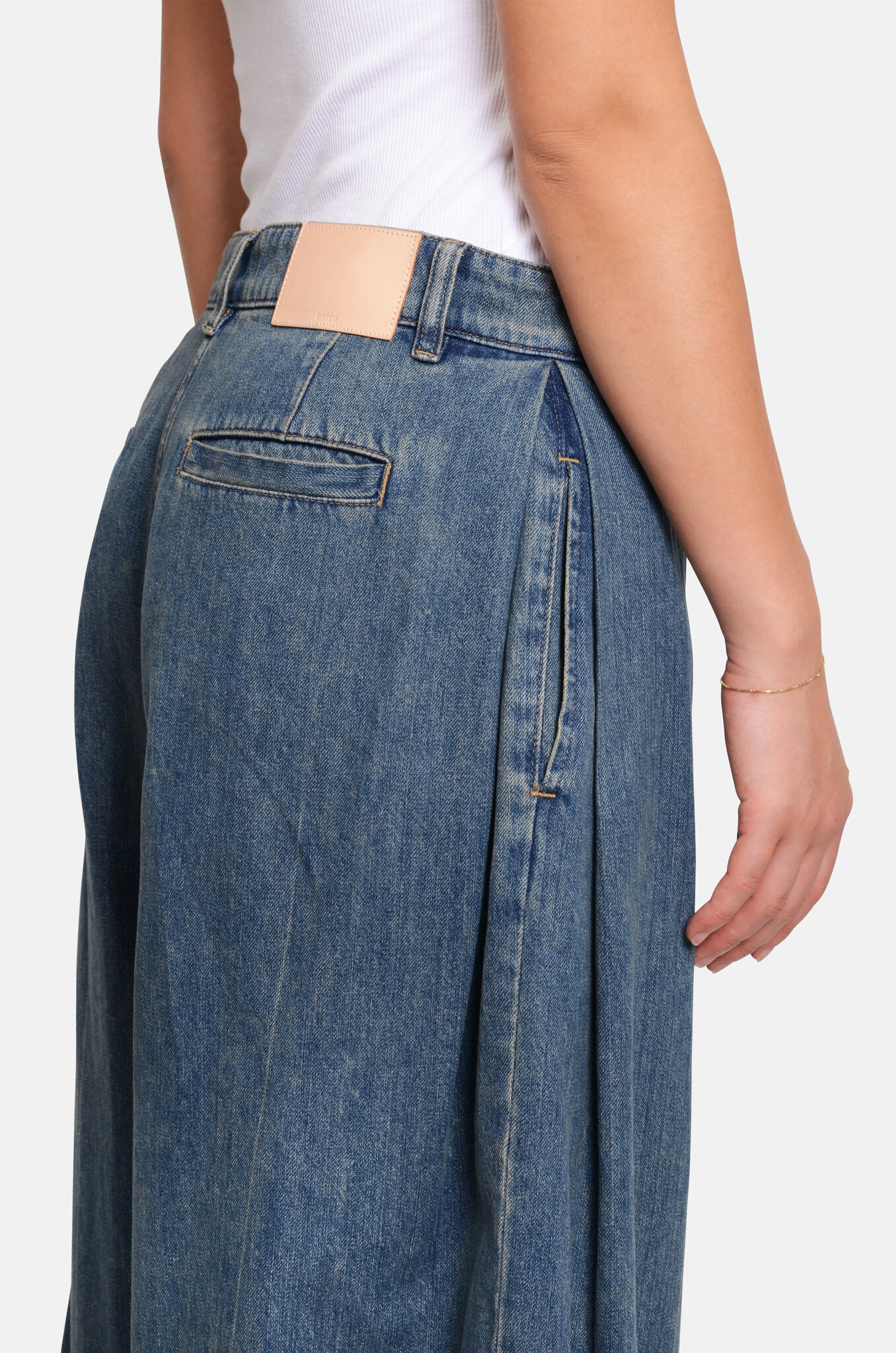 Wide Fit Fluid Denim-5
